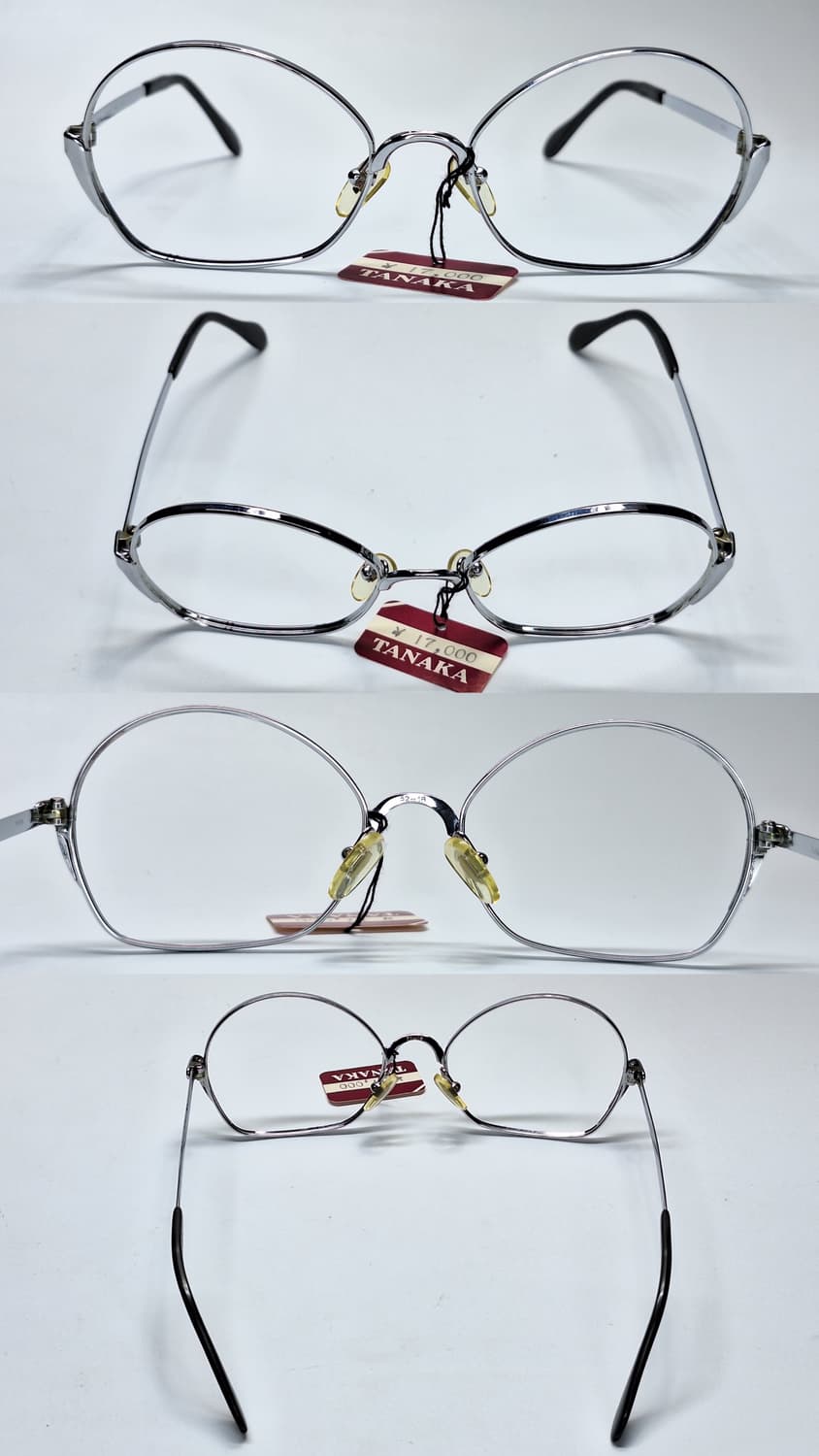 80s 프랑스제 빈티지 데드스톡 미사용/아모르 Amor 6703 여성안경 상품이미지4