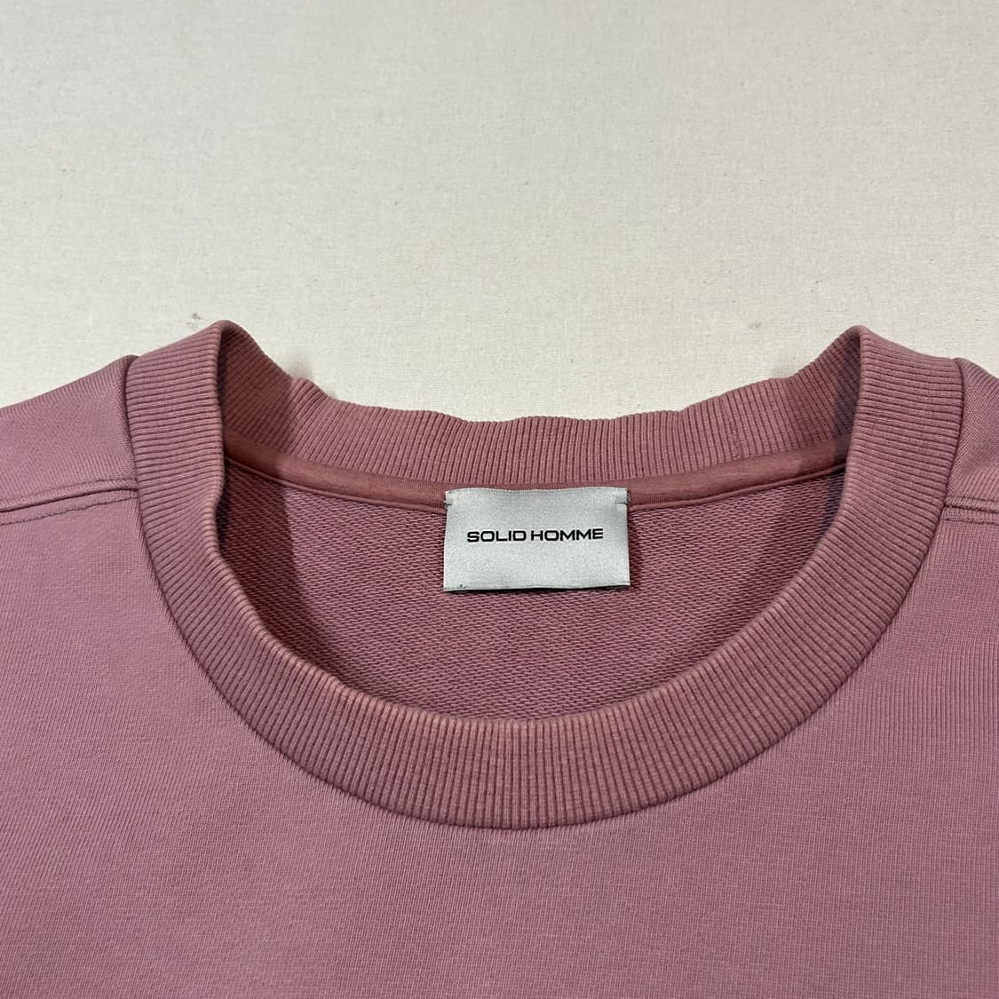 XL) 솔리드옴므 우영미 스웻 맨투맨 상품이미지5