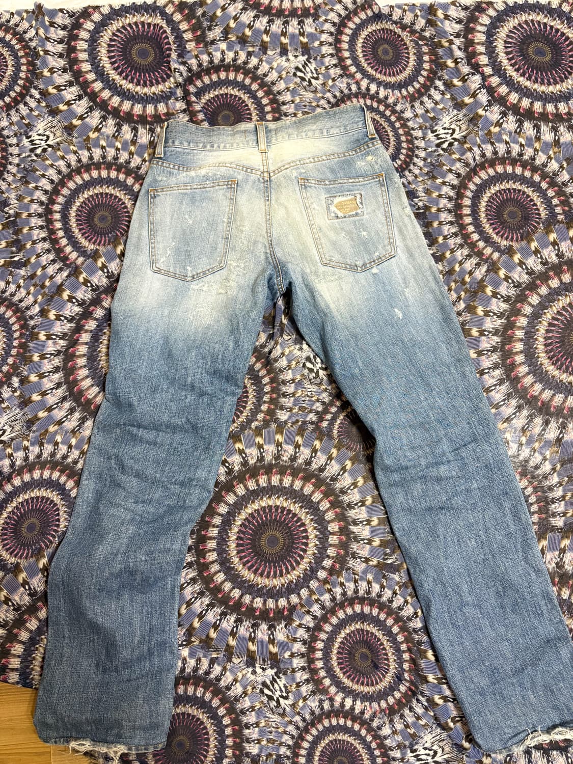Dolce & Gabbana Distroyed denim pants 상품이미지2