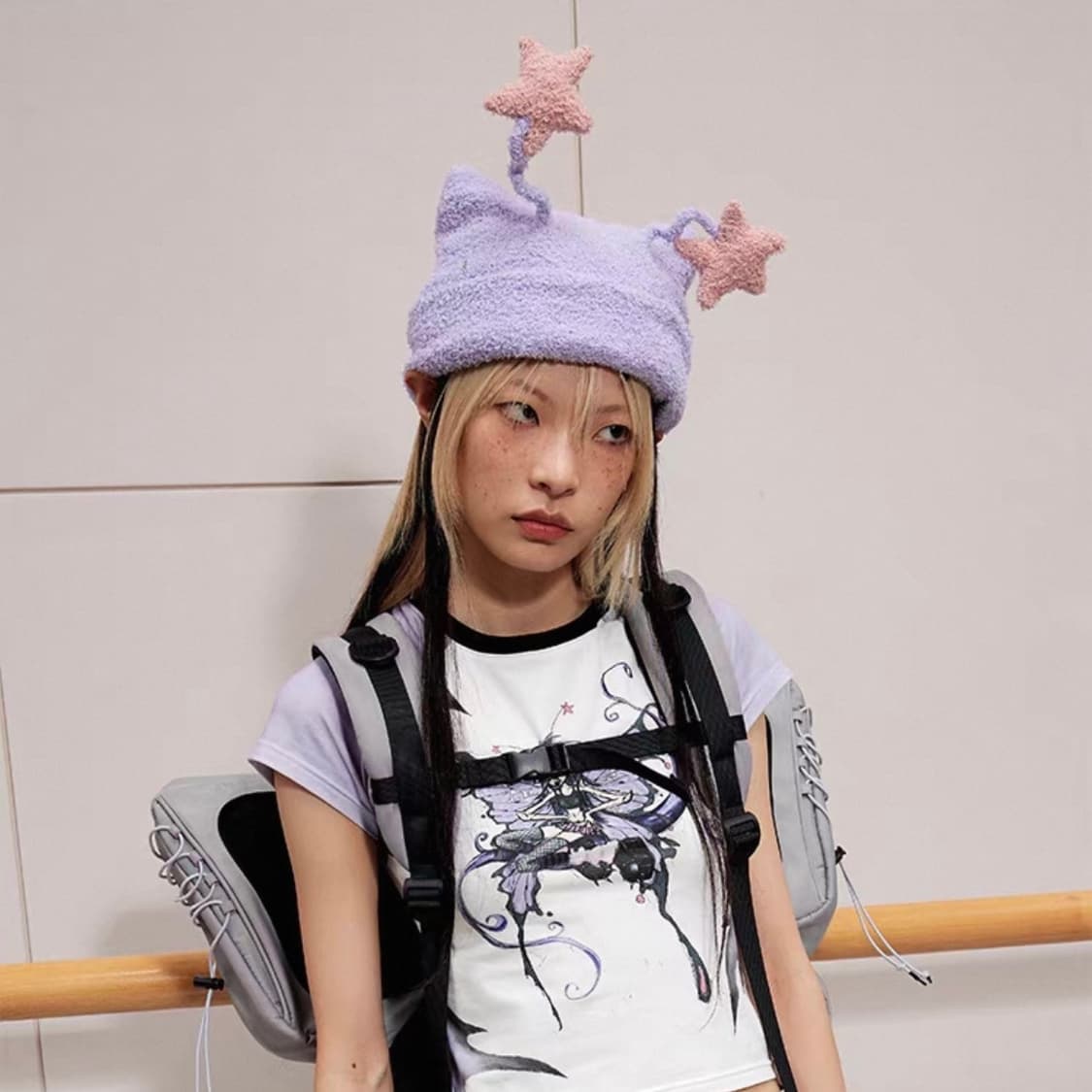 CFIERCE 씨피어스 비니 뉴진스 해린착용 상품이미지2