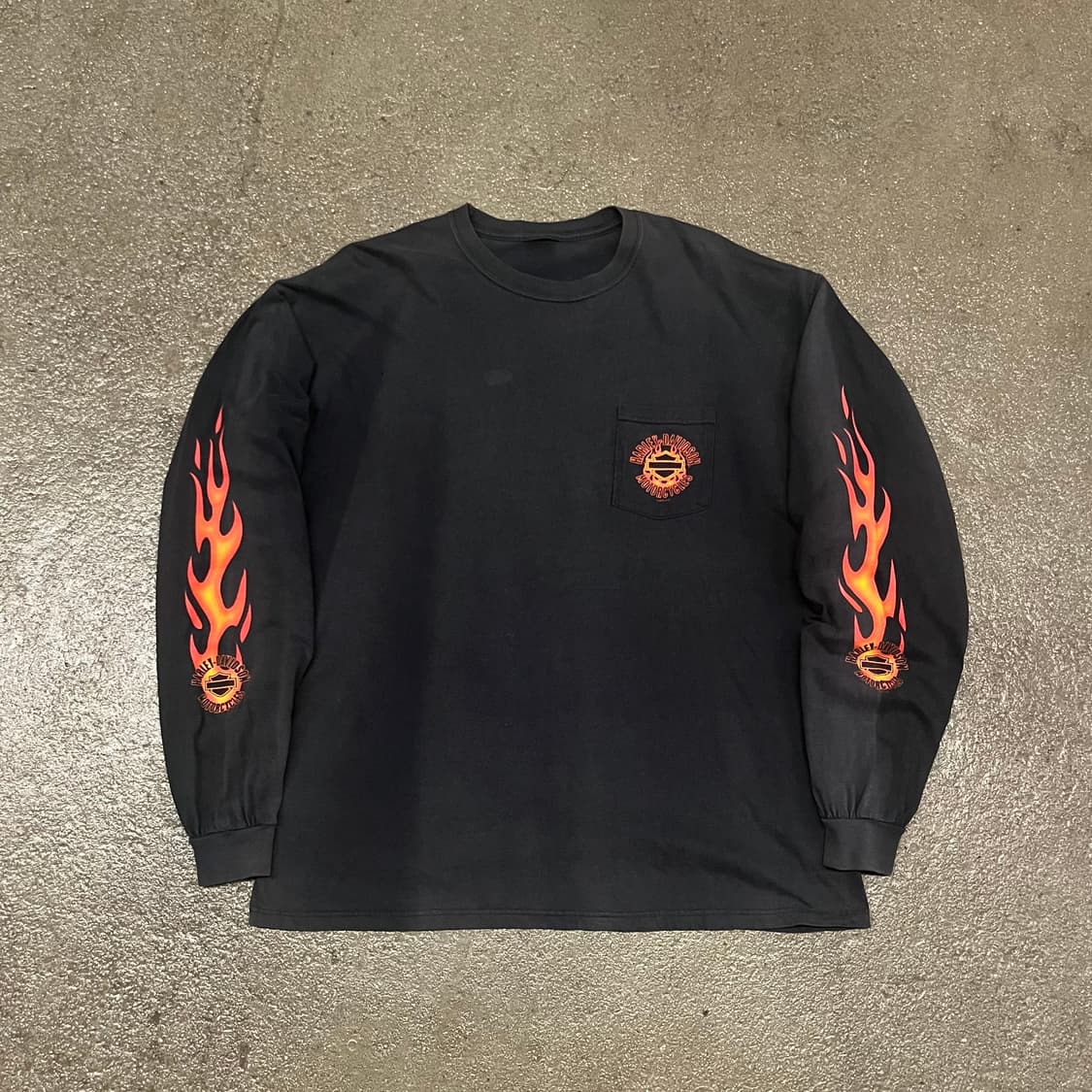 00s 할리데이비슨 플레임 롱슬리브 (110) 상품이미지1