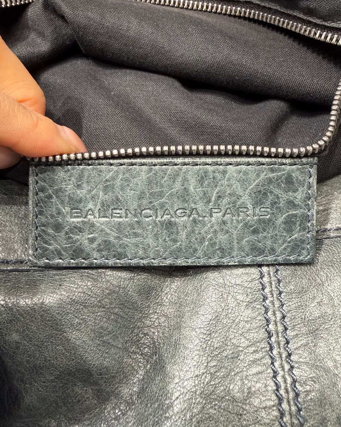 발렌시아가 그린 워크 모터백 토트백 상품이미지7