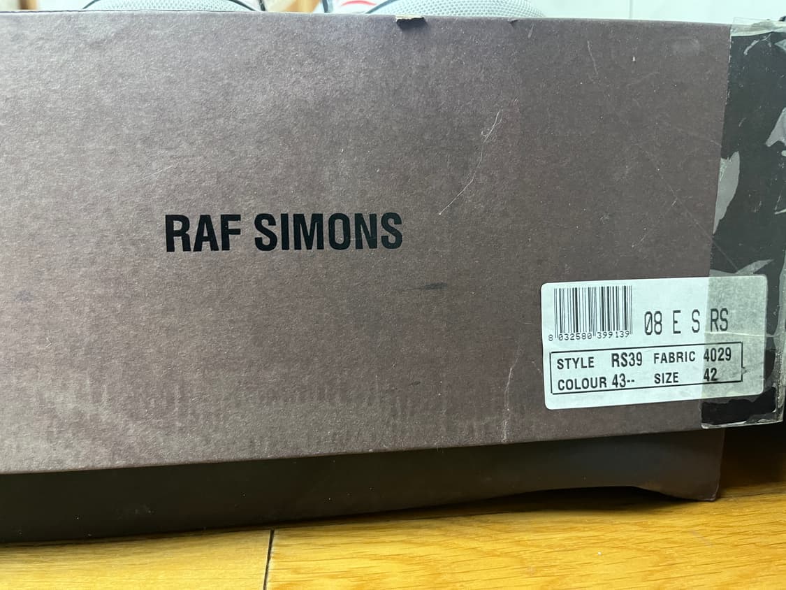 Raf Simons 벨크로 하이탑 (42) 상품이미지8