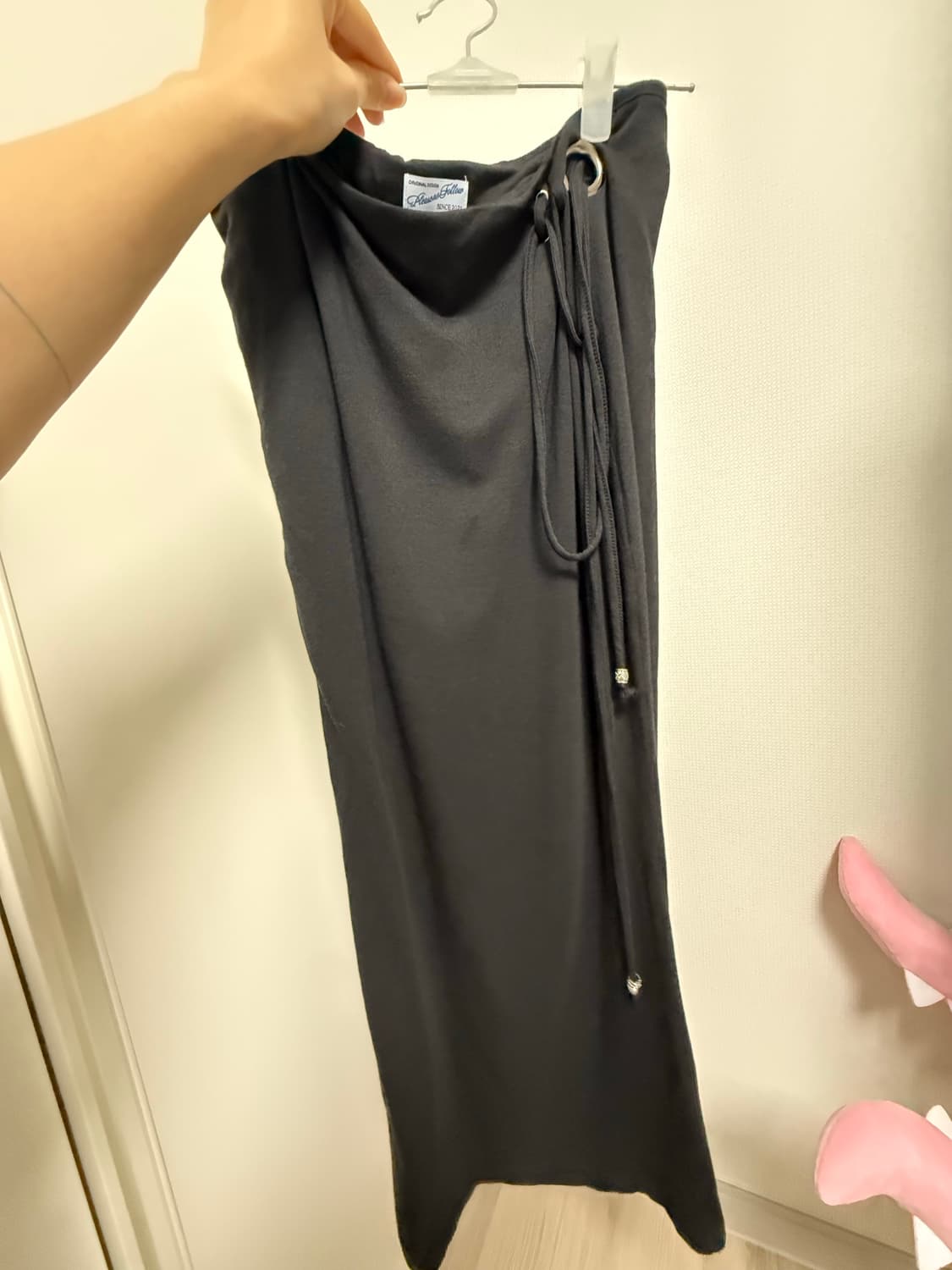 플리즈노팔로우 롱치마 상품이미지1