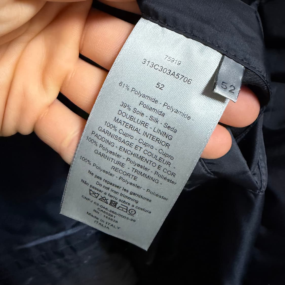 [S+급/52] 디올 까나쥬 퀼팅 롱 패딩 코트 상품이미지7