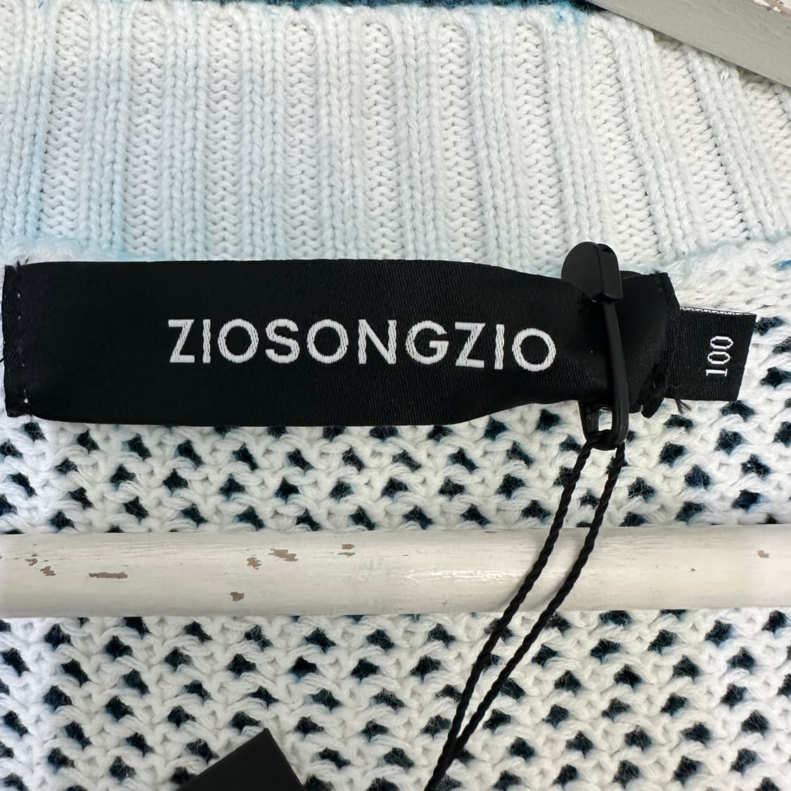 [100] 지오송지오 스프레이 다잉 가디건 상품이미지2