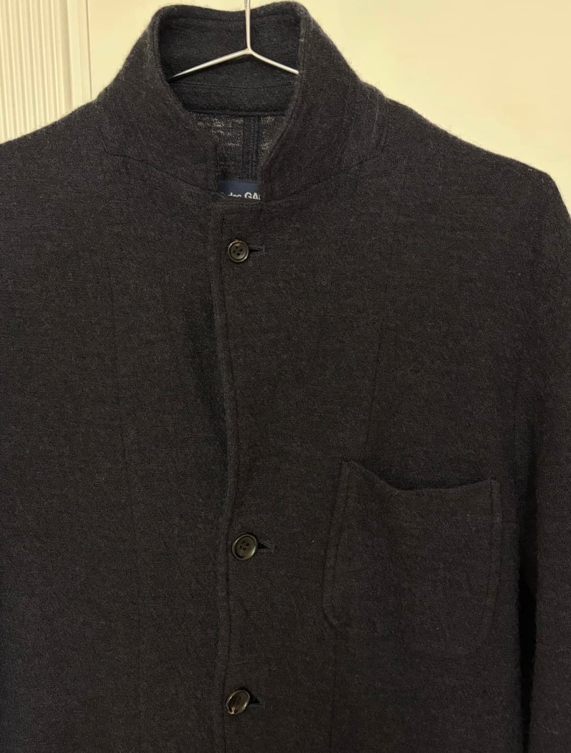 [S] 꼼데가르송 옴므 축융 울자켓 상품이미지2