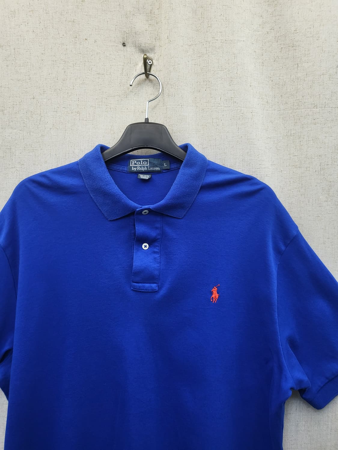 폴로 랄프로렌 블루 반팔 폴로티 상품이미지3