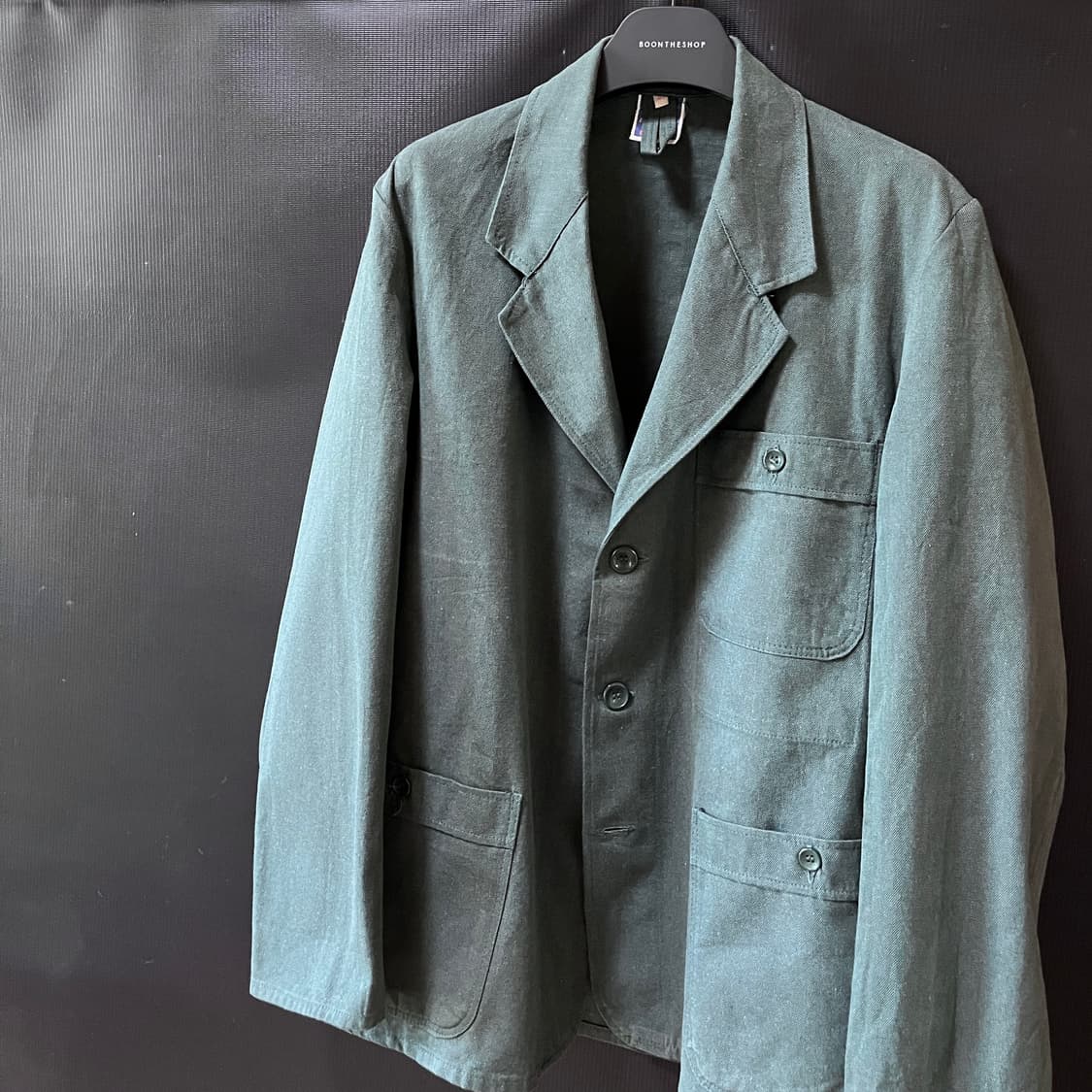 M) 80s Berufskleidung 독일 오리지널 워크 자켓  상품이미지1