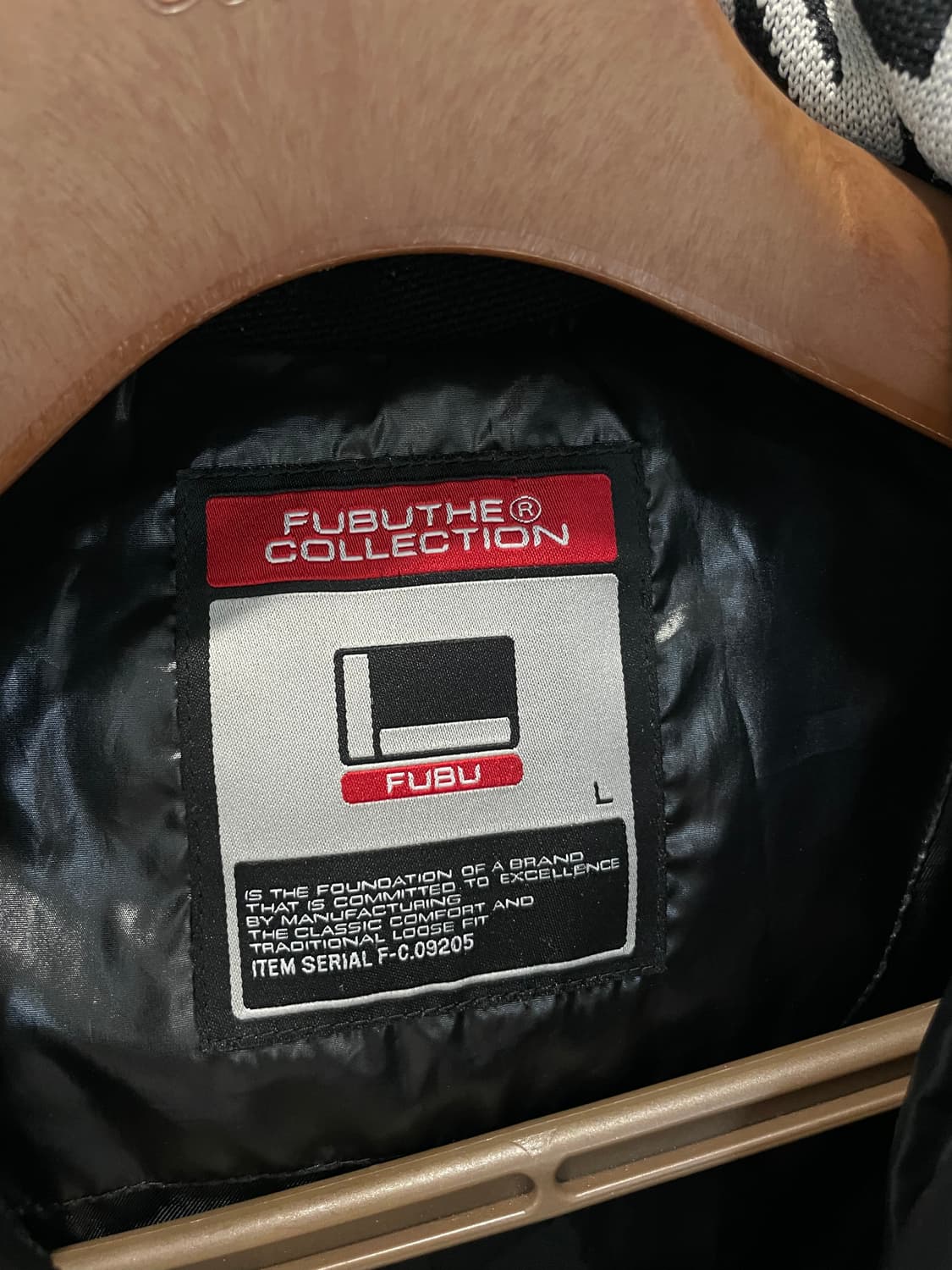 (L) Fubu 후부 올드스쿨 힙합 스펠아웃 덕다운 패딩 상품이미지5