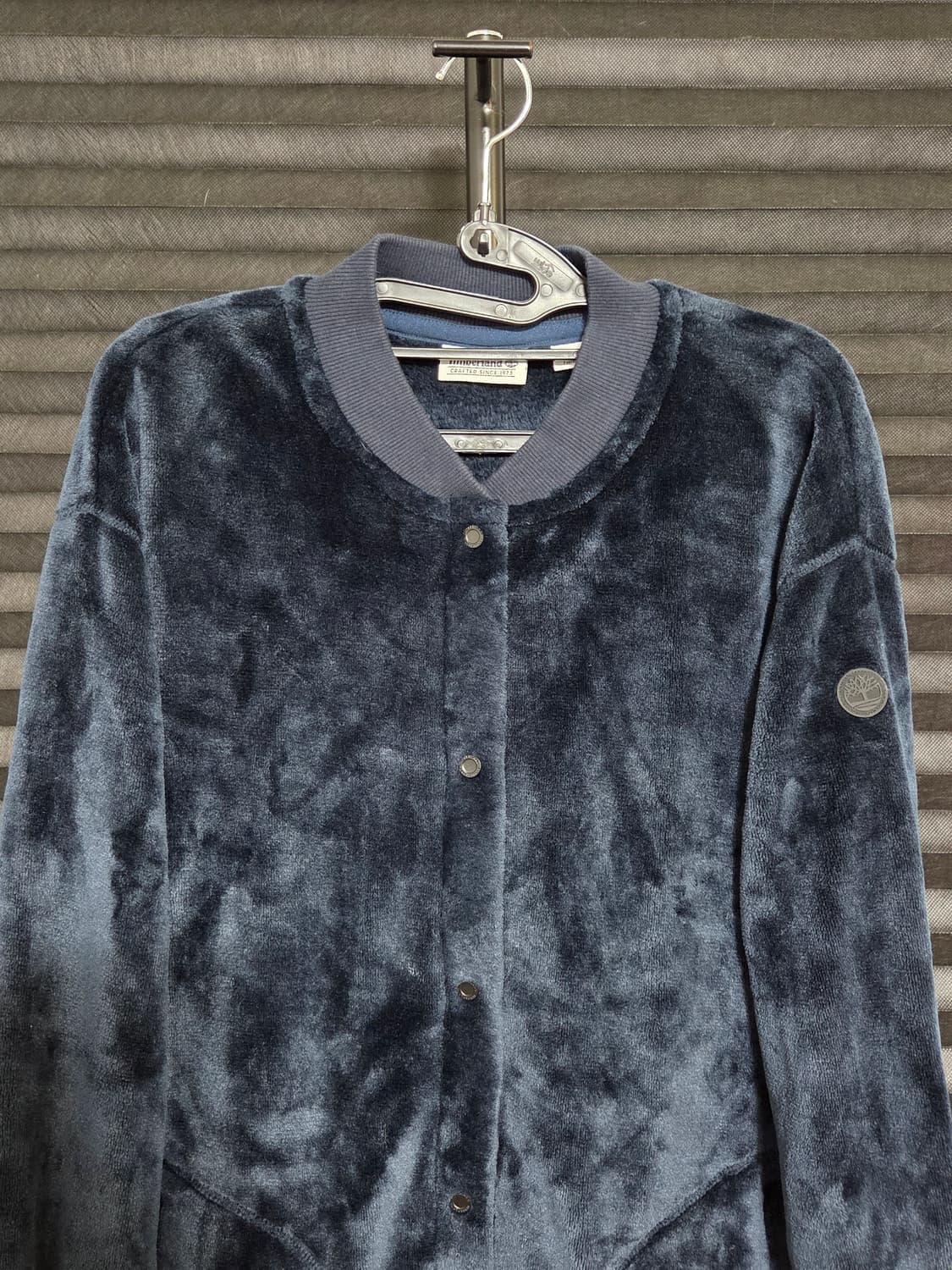 [팀버랜드] 플리스 벨벳 롱자켓 판매합니다. 상품이미지2