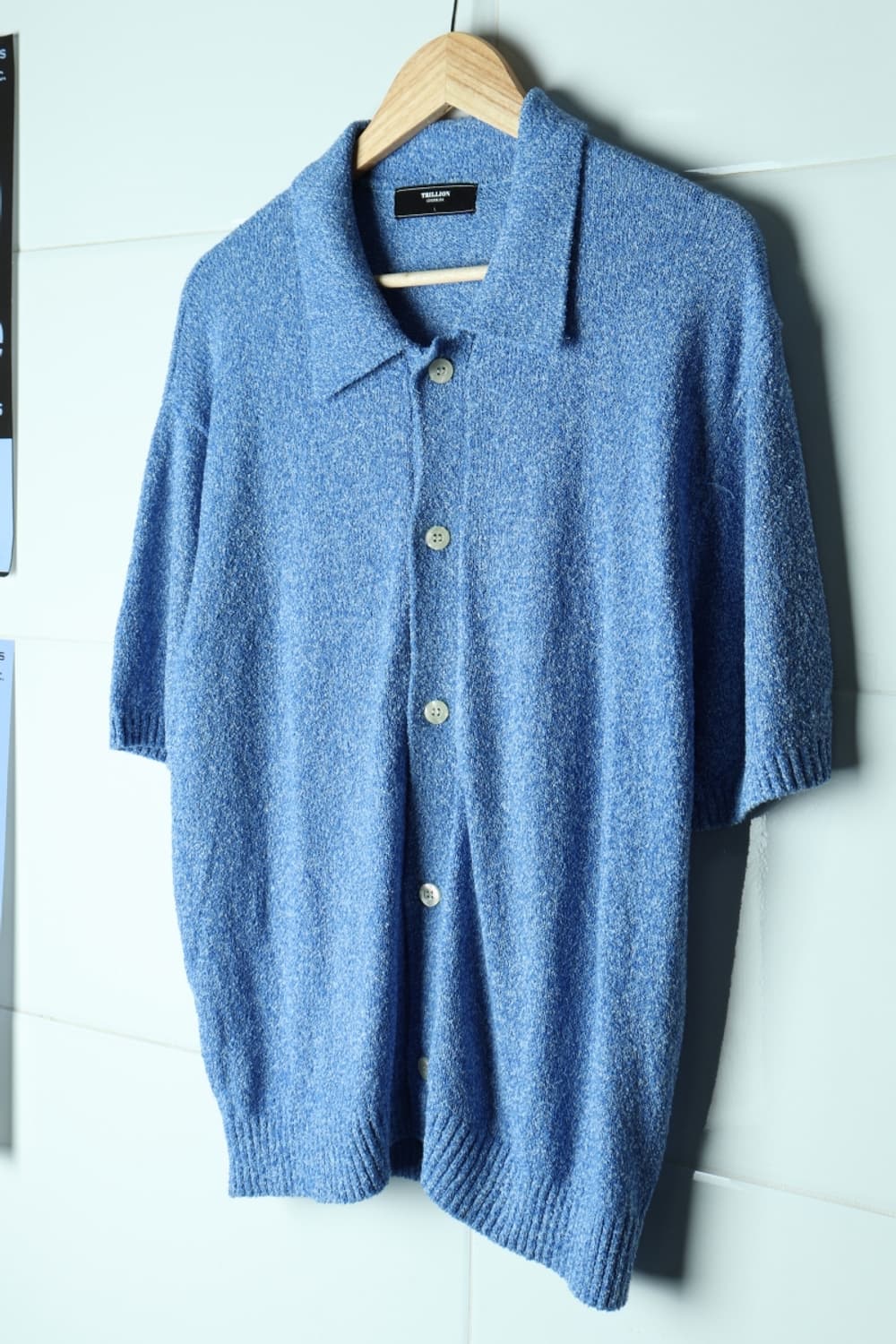 (L-XL) 트릴리온 집업 바람막이 점퍼자켓 반팔 가디건-H32921 상품이미지1