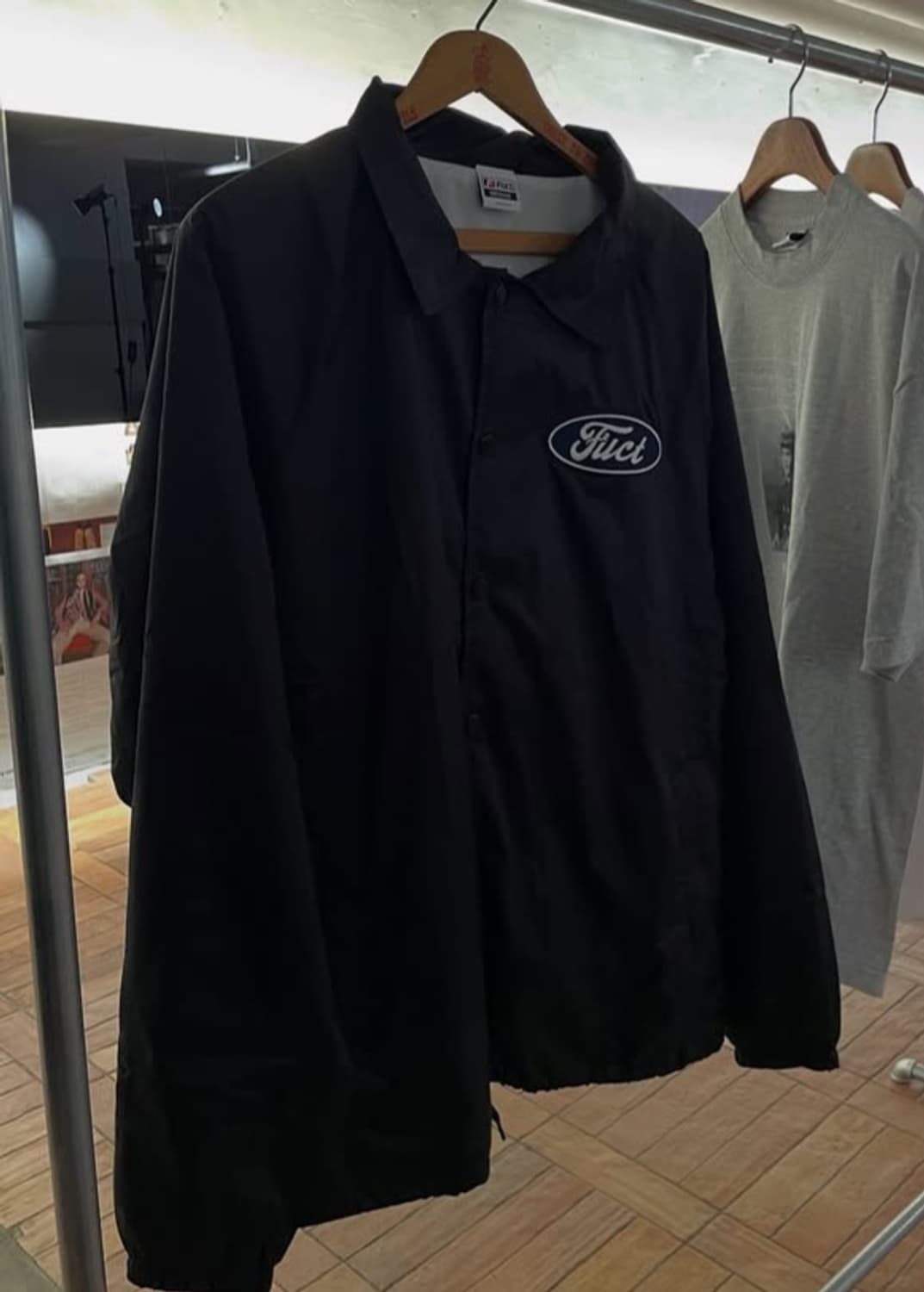 FUCT 코치 자켓 블랙 L 새상품 상품이미지2
