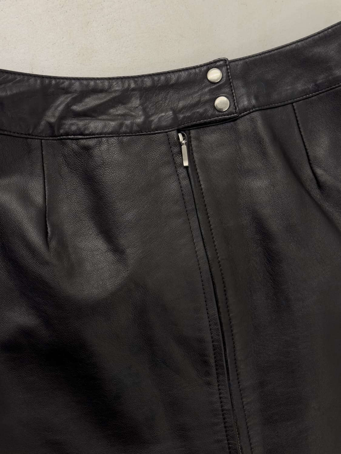 레더 스커트 상품이미지4