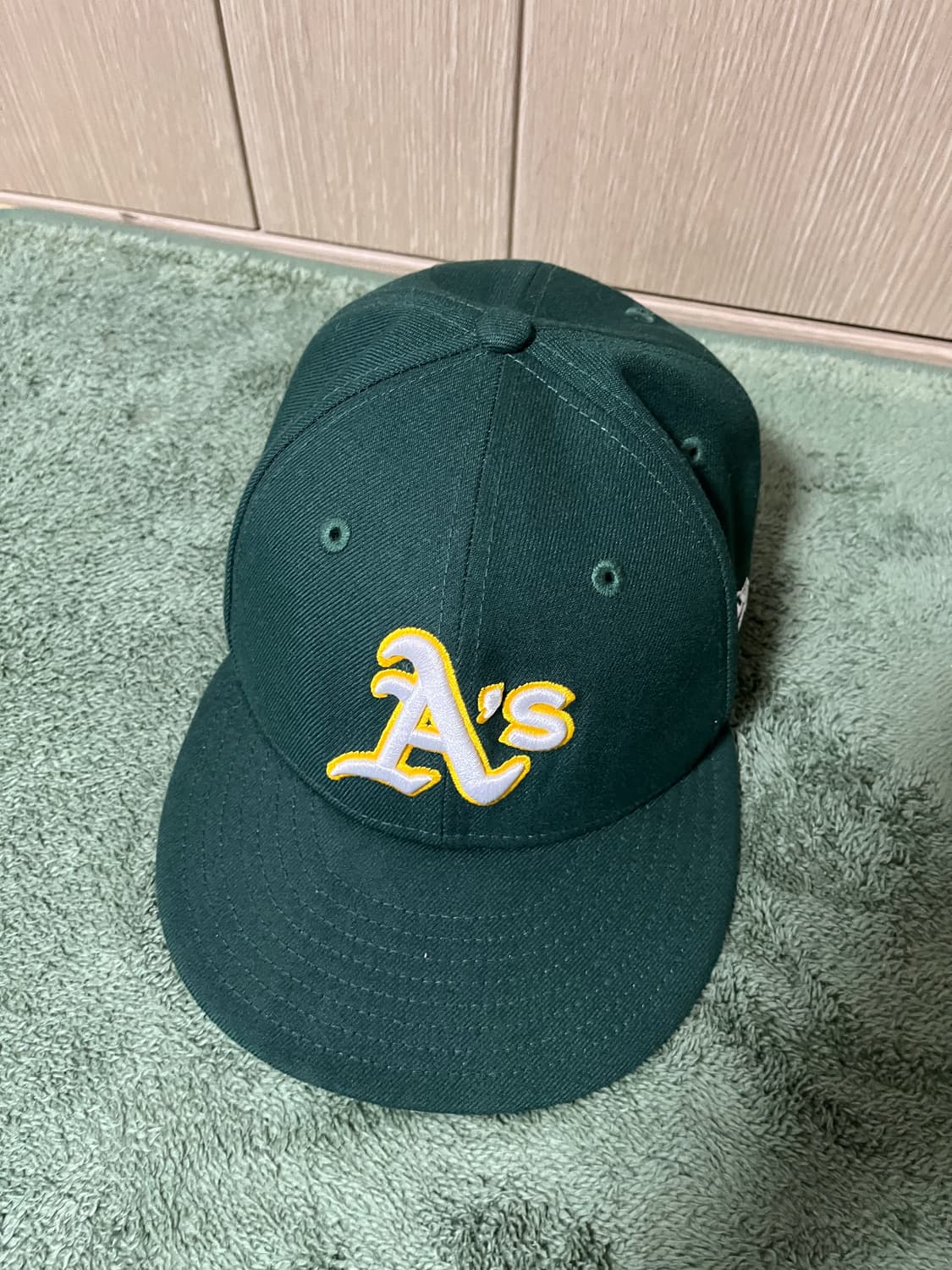 뉴에라 MLB 오클랜드 애슬레틱스 볼캡 57.7cm 상품이미지1