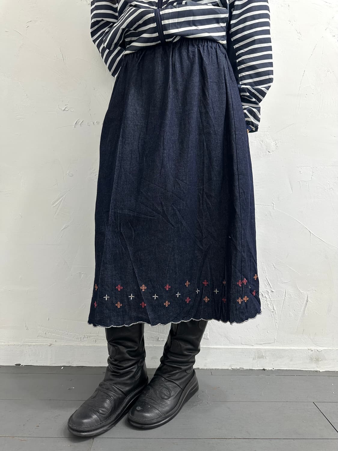 denim skirt 상품이미지3