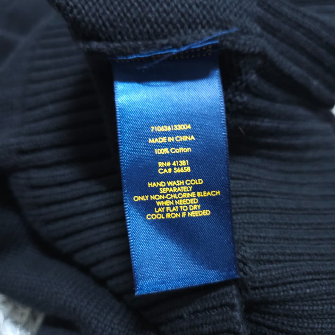 폴로랄프로렌) M 남자 반집업니트 하프집업 / 왕눈이샵 상품이미지9