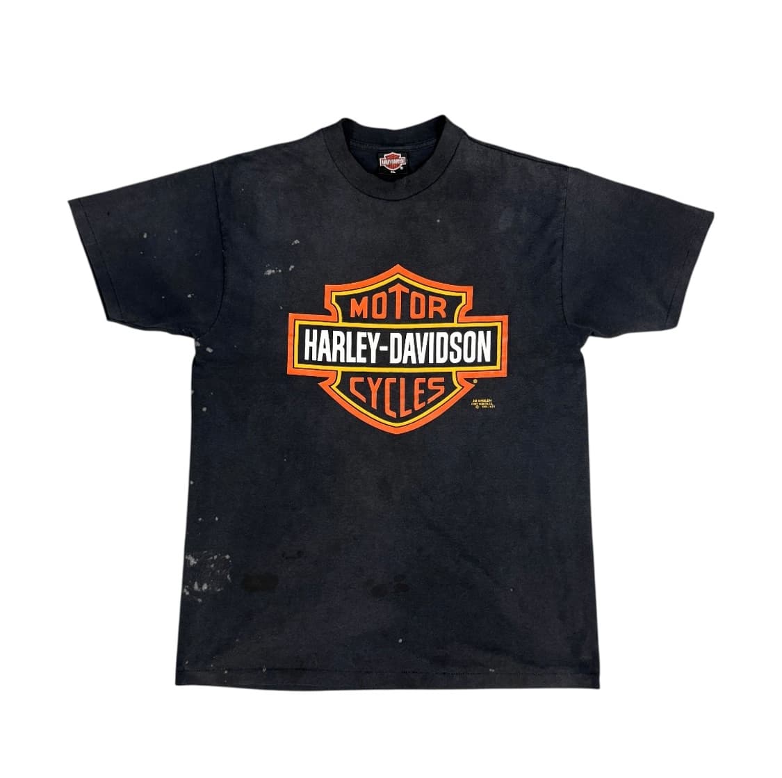 빈티지 90s Harley Davidson 할리데이비슨 실드 로고 티셔츠 상품이미지1