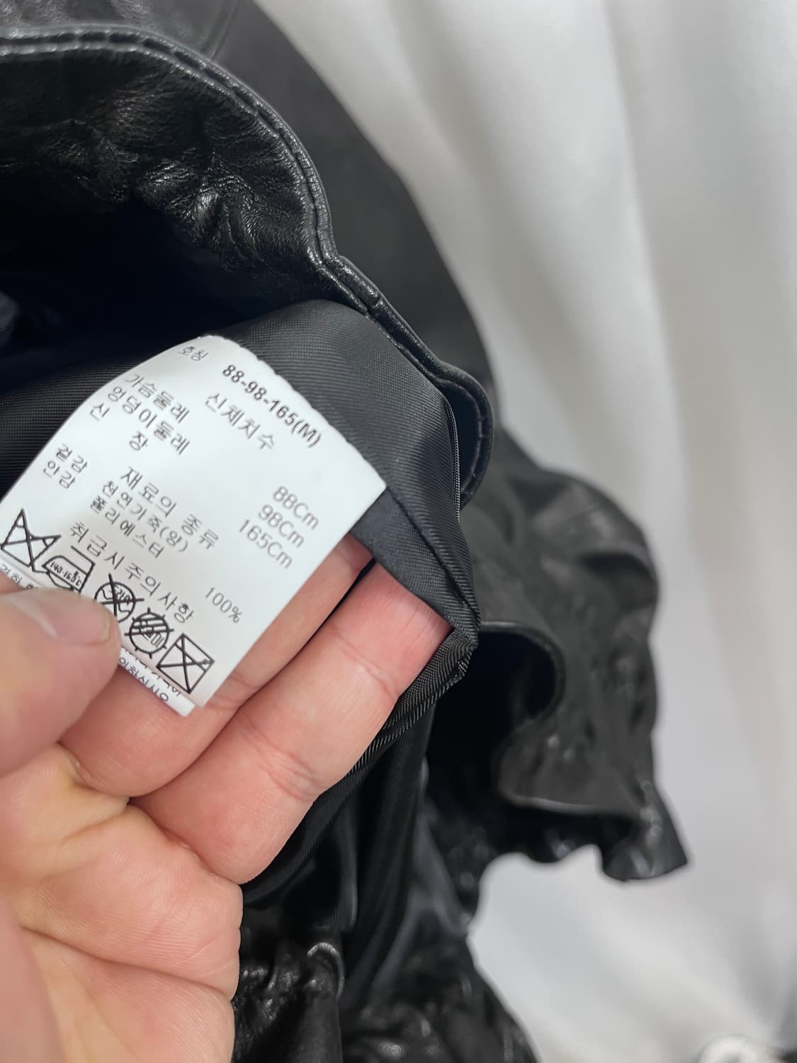 ROBO sheep leather jacket 상품이미지6