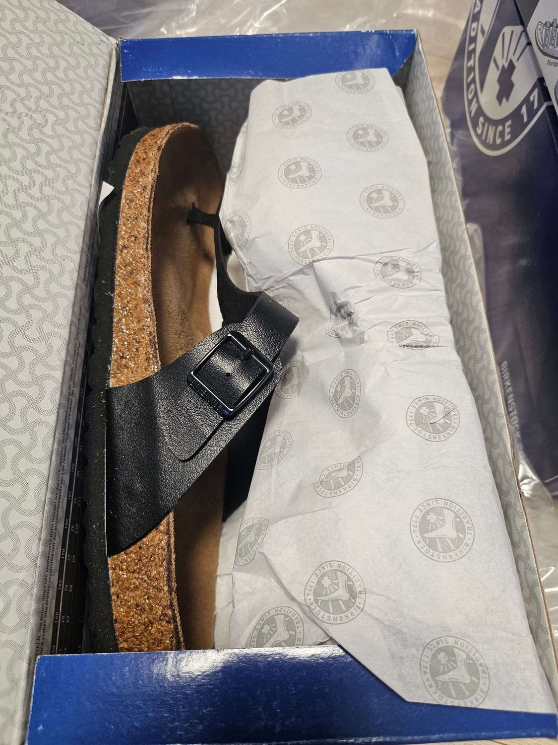 버켄스탁 Gizeh (기제) 블루 280 새상품 상품이미지2