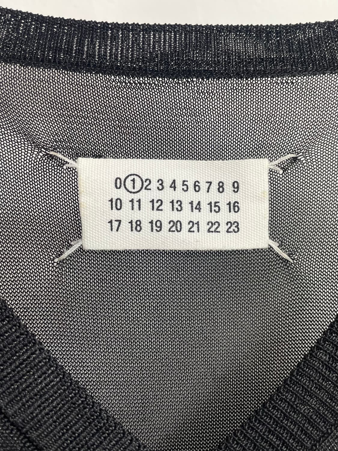 메종 마르지엘라 우먼스 매쉬 브이넥 니트 (on.520) 상품이미지5