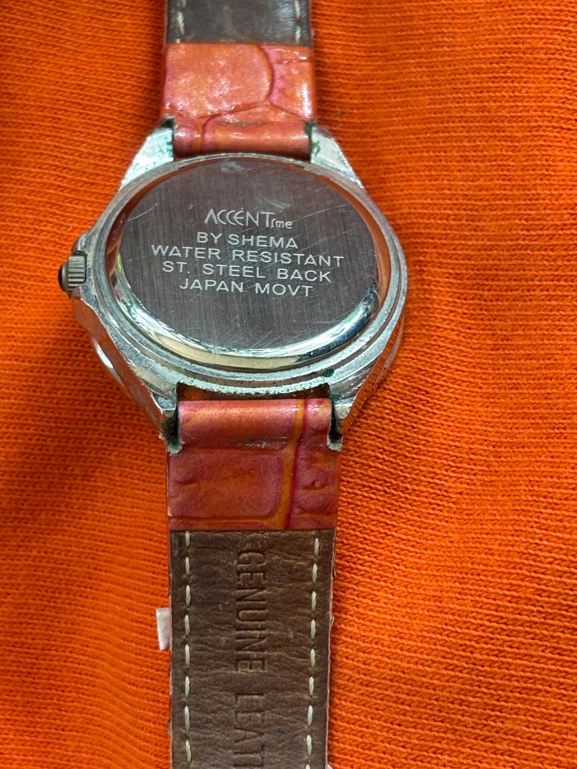 vintage accentime leather watch  상품이미지7