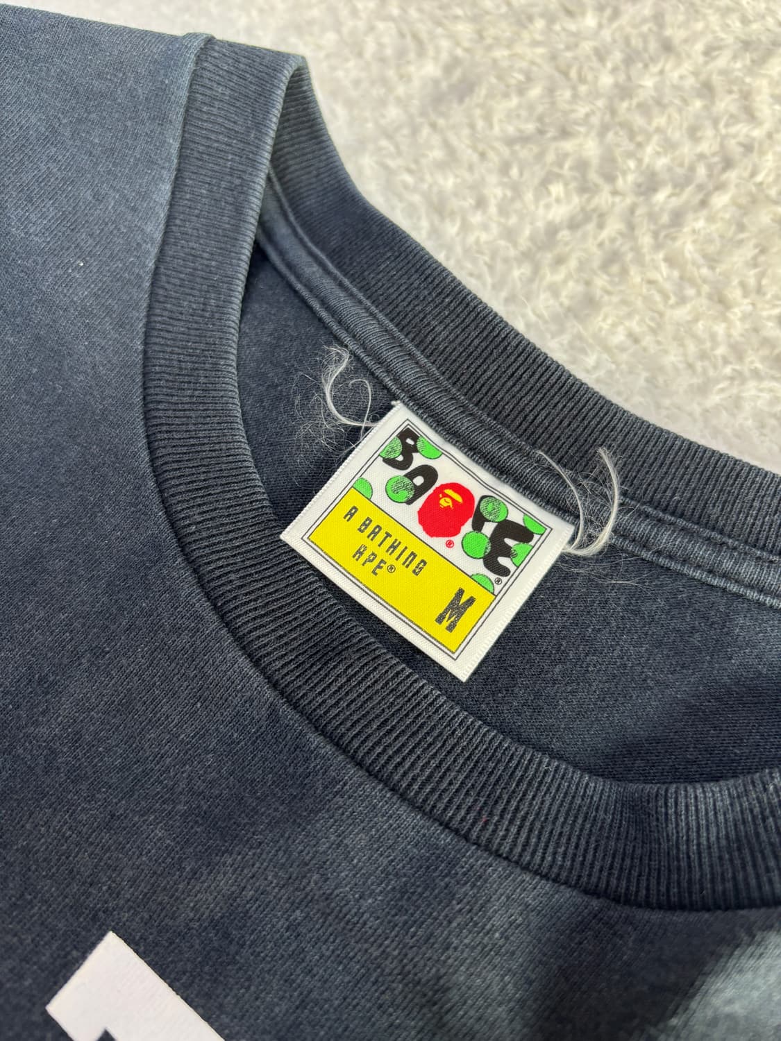 [예약중] 베이프 카모 로고 반팔 m사이즈 상품이미지7