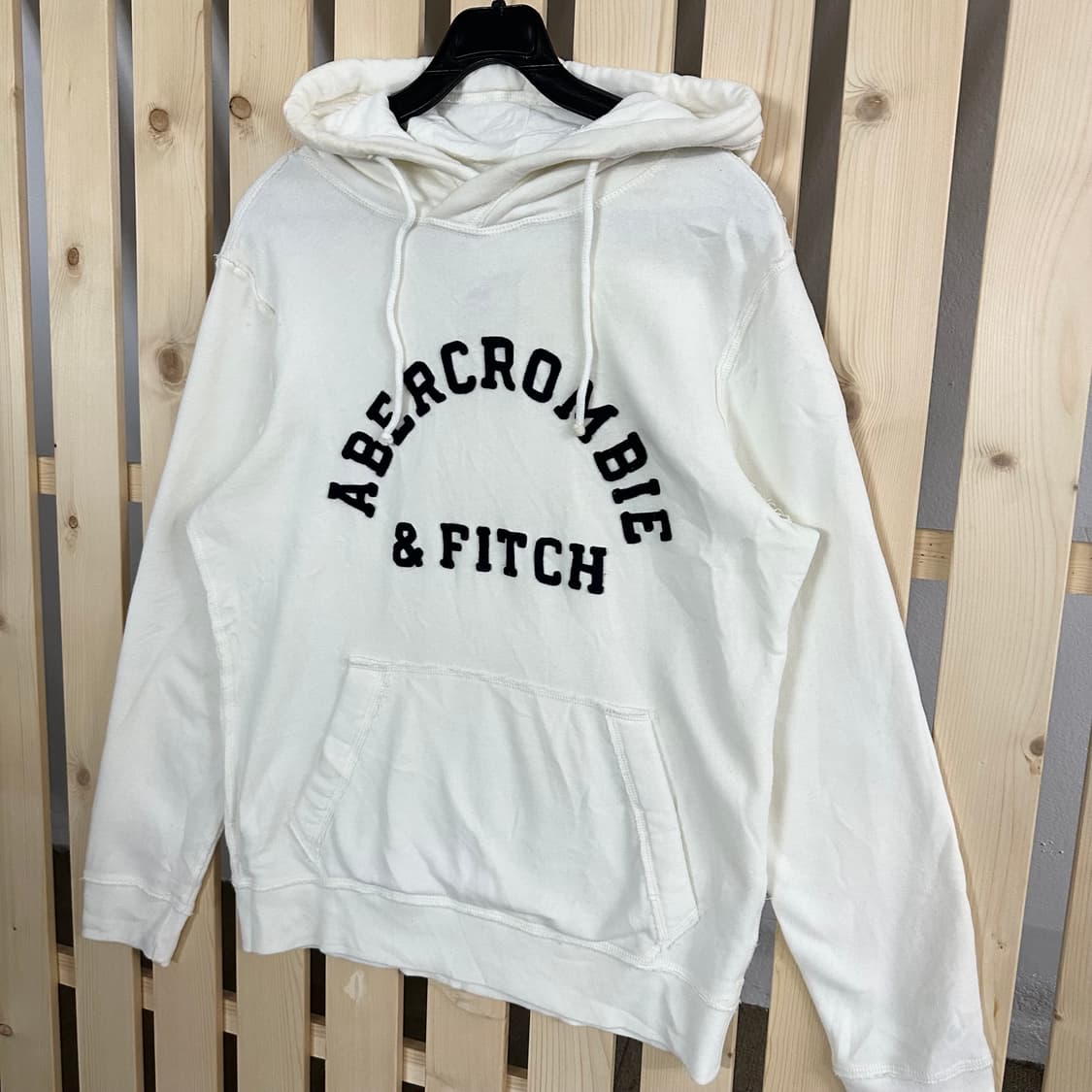 (M) 아베크롬비 화이트 후드티 상품이미지2