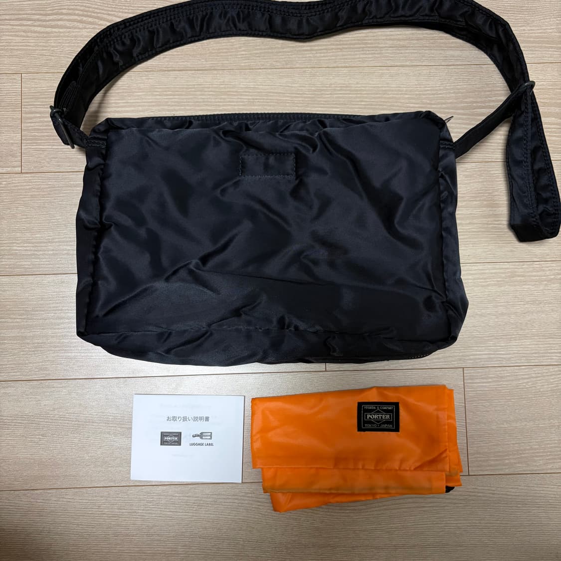 요시다포터 porter 탱커 숄더백 블랙 라지 L 신형 (미사용에가까움) 상품이미지2