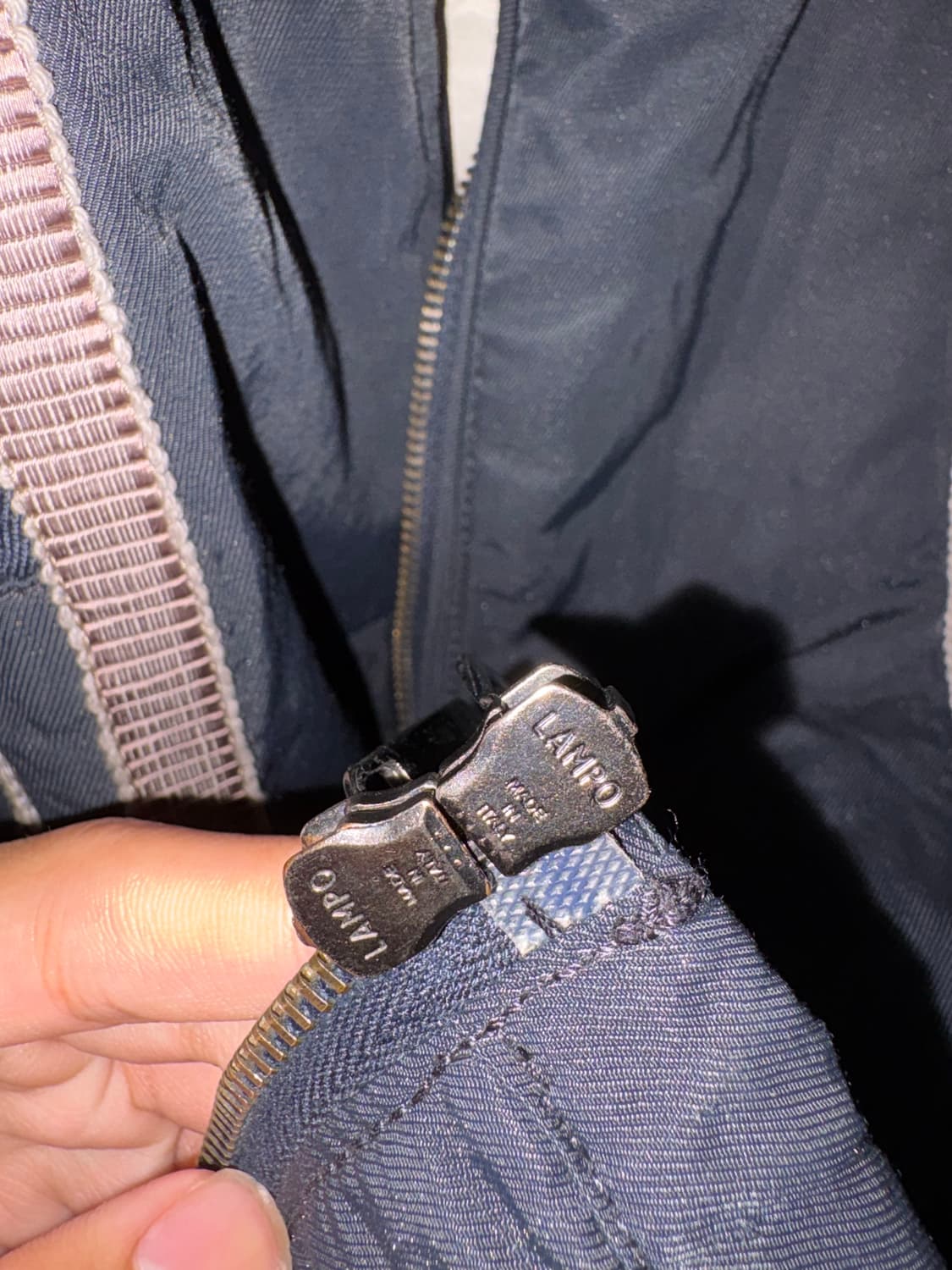 엠포리오 아르마니 멀티 집업 레이싱 자켓 상품이미지4