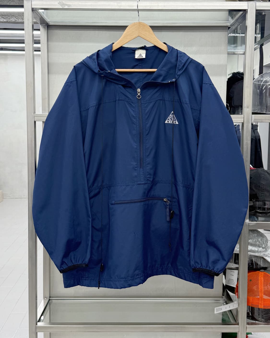 나이키 ACG 00s 나일론쉘 아노락 자켓 네이비 상품이미지1