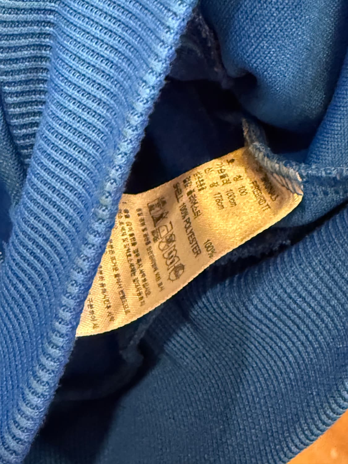 아디다스 파랑 파이어버드 져지 상품이미지4