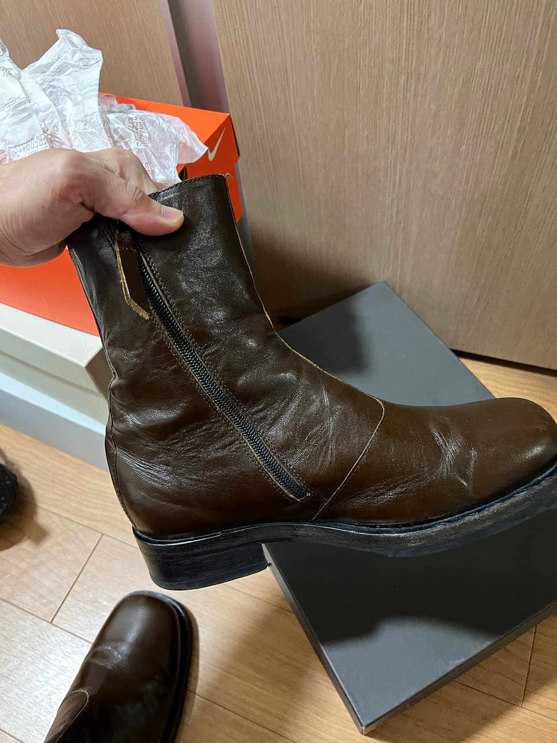 아워레가시 카미온 올리브 40사이즈 팝니다 상품이미지6