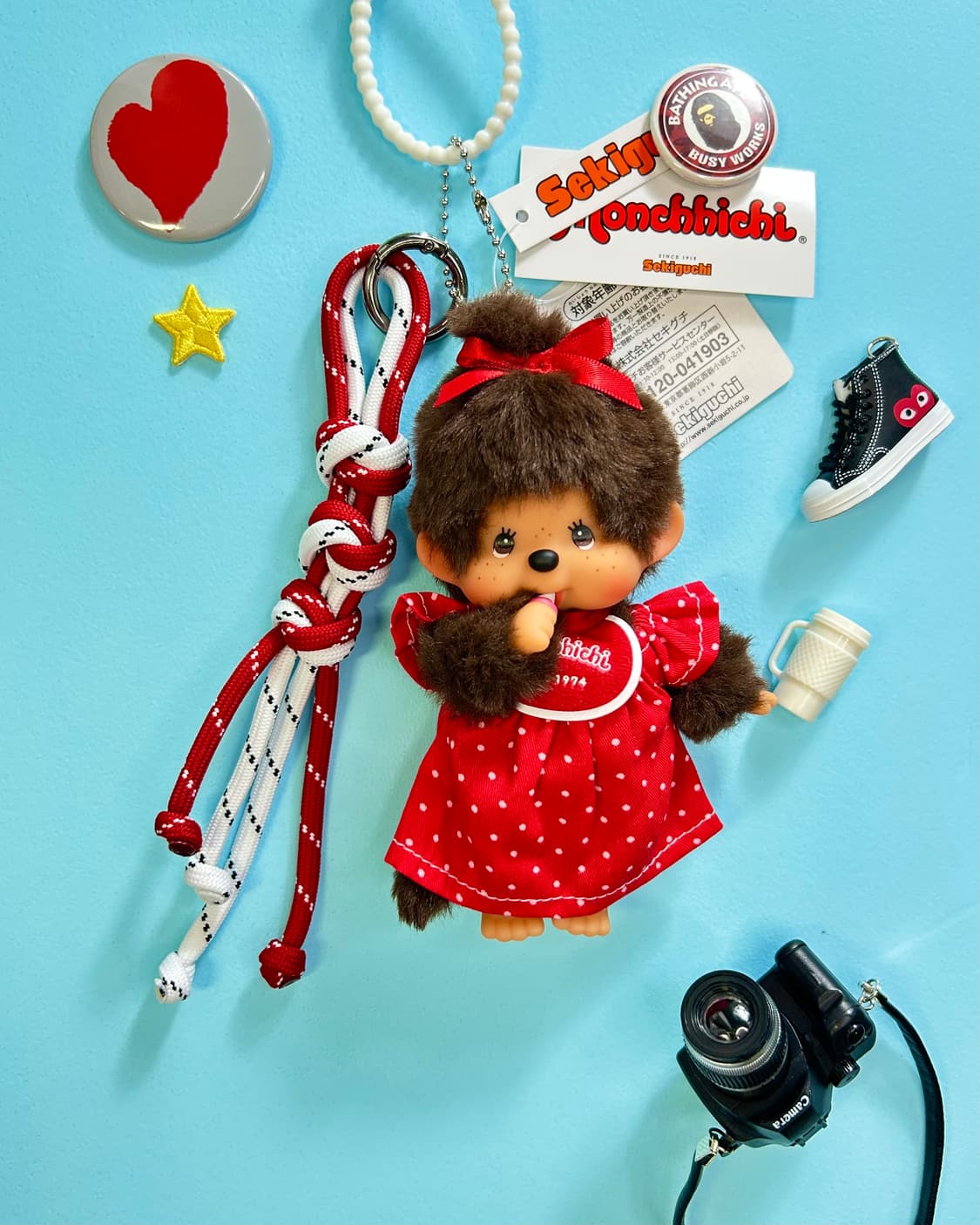 정품 몬치치 커스텀키링(4) 상품이미지1