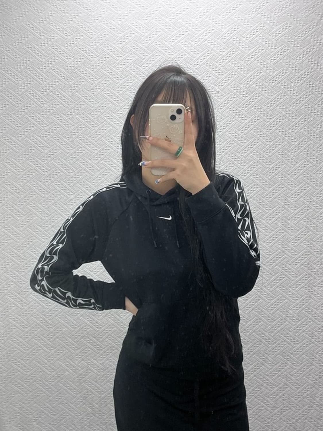 나이키 스트릿힙합 사이드스우시 후드티 XS C07887 상품이미지1