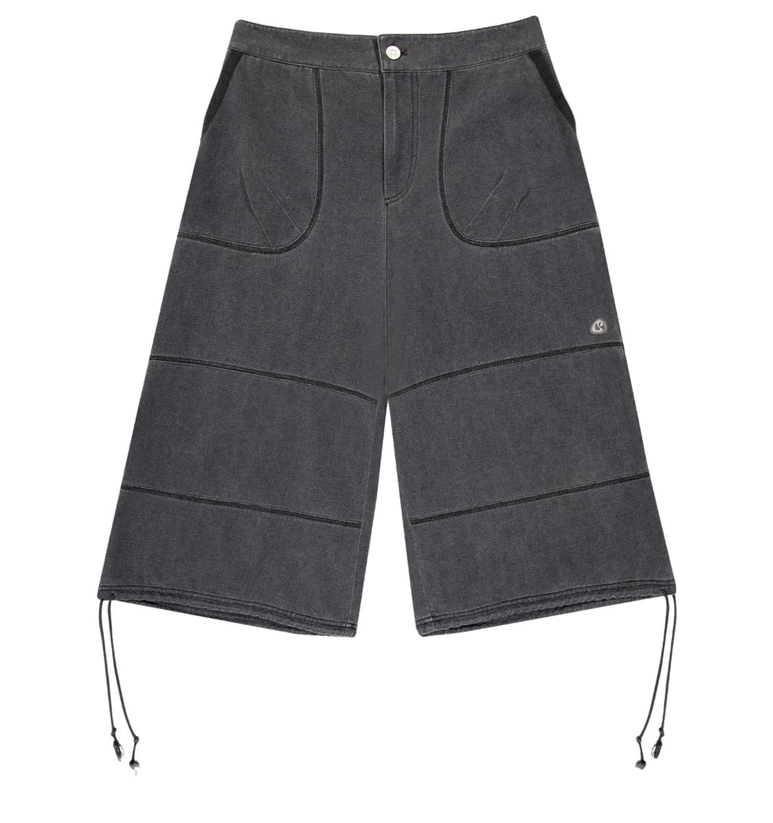 OXFORD ZIGZAG PANTS CHARCOAL 상품이미지1