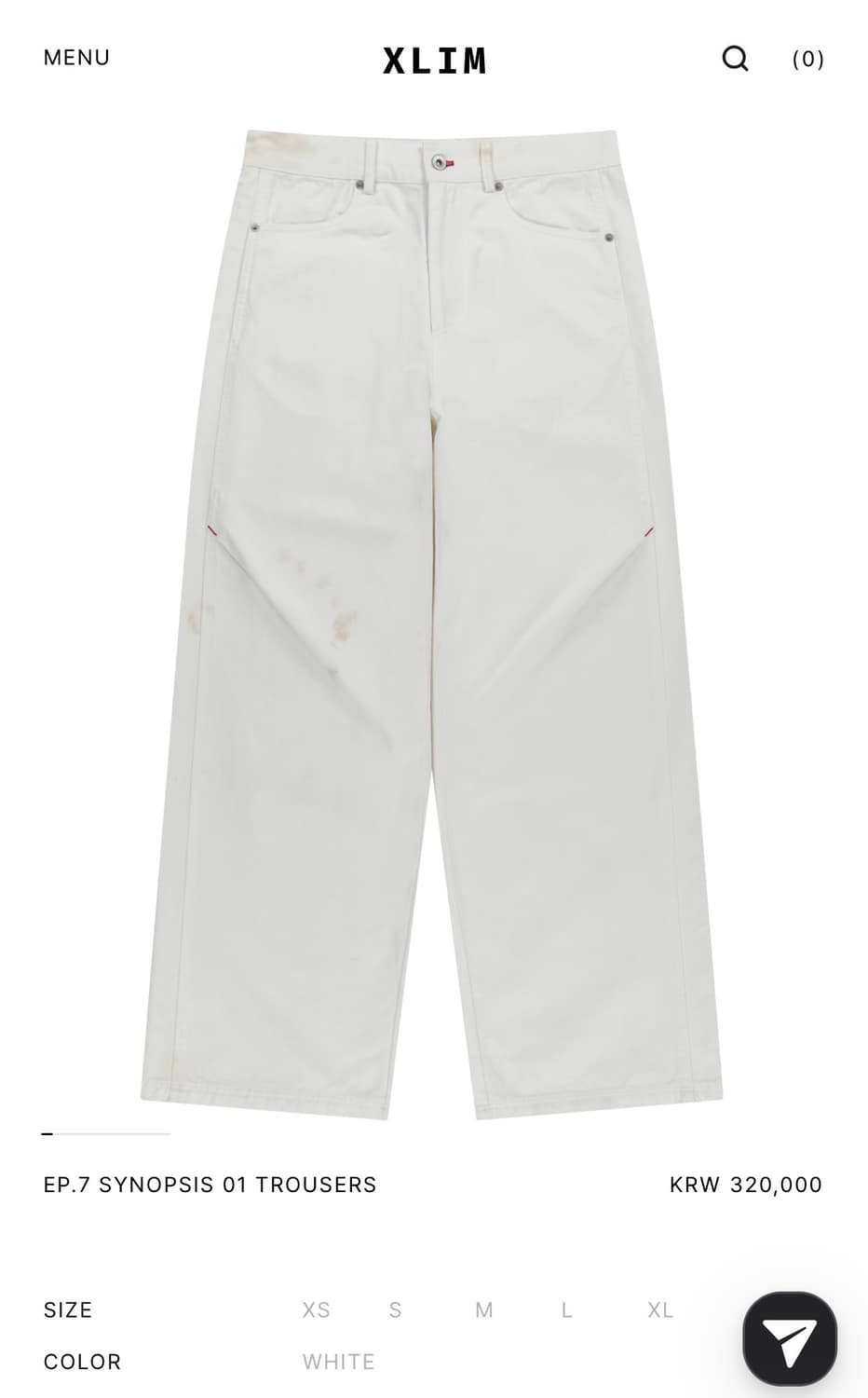 EP.7 SYNOPSIS 01 TROUSERS 새상품 상품이미지1