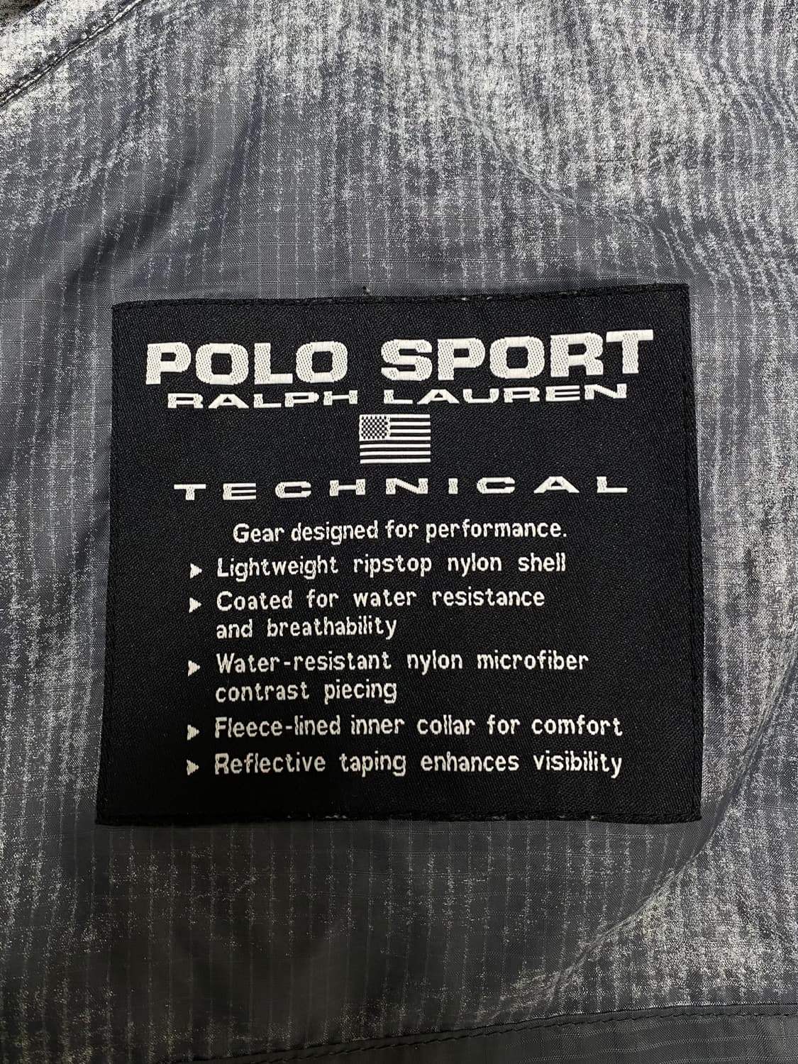 1993년 POLO SPORT TECHNICAL JUMPER OG 상품이미지8