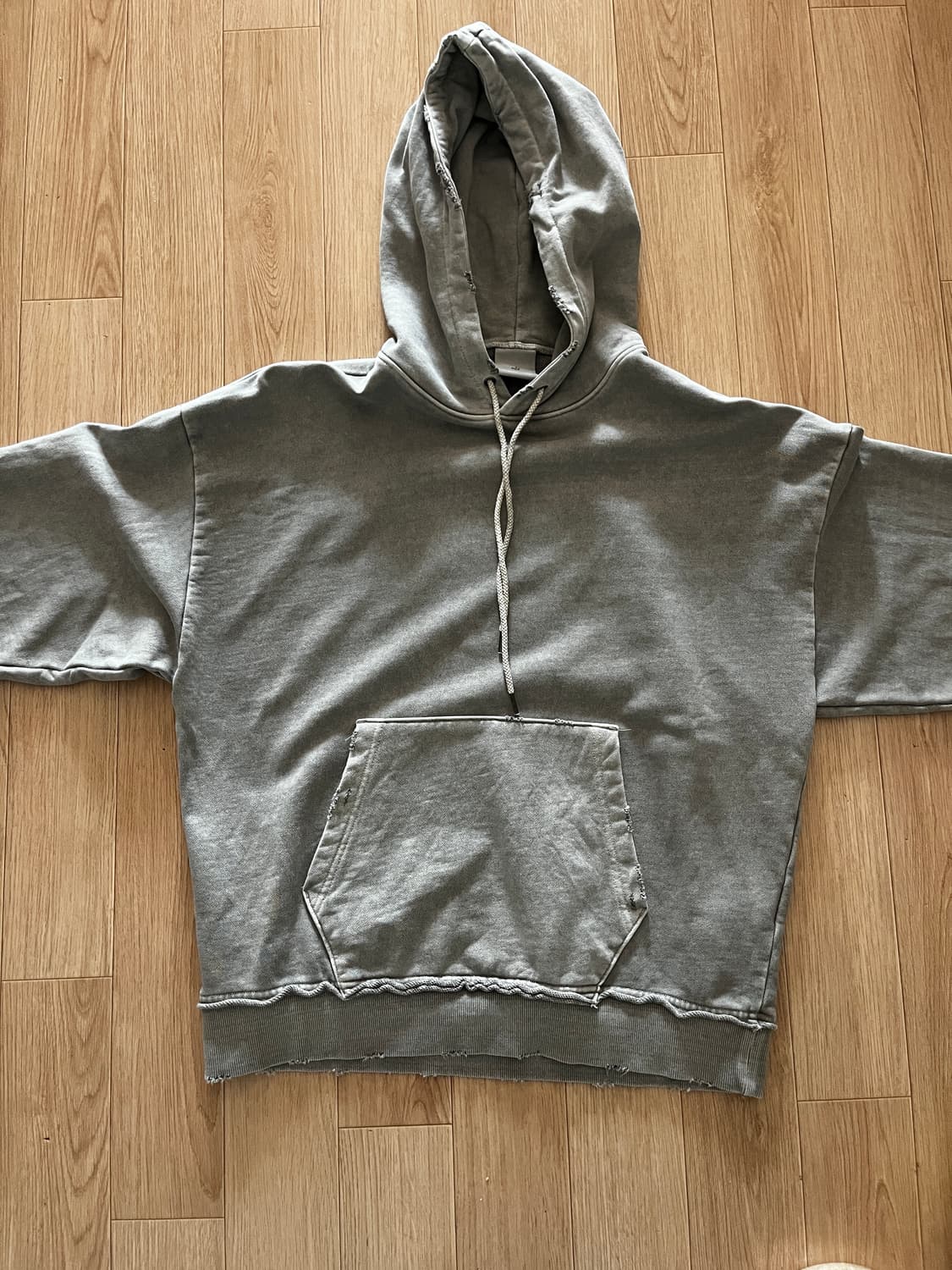 [품절] 에스파이 VTG 후드 그레이 상품이미지2