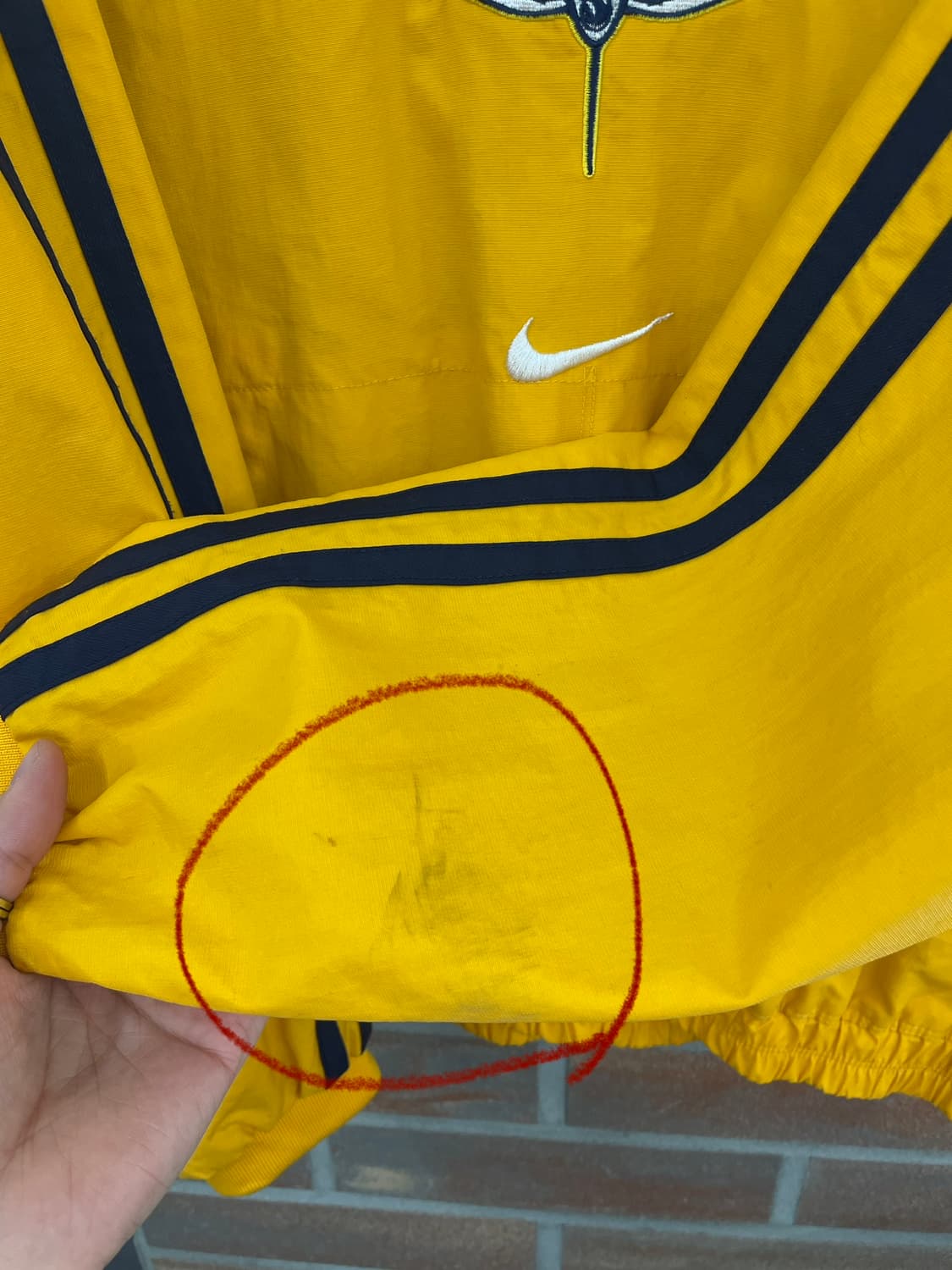 나이키 올드스쿨 v넥 바람막이 웜업 상품이미지10