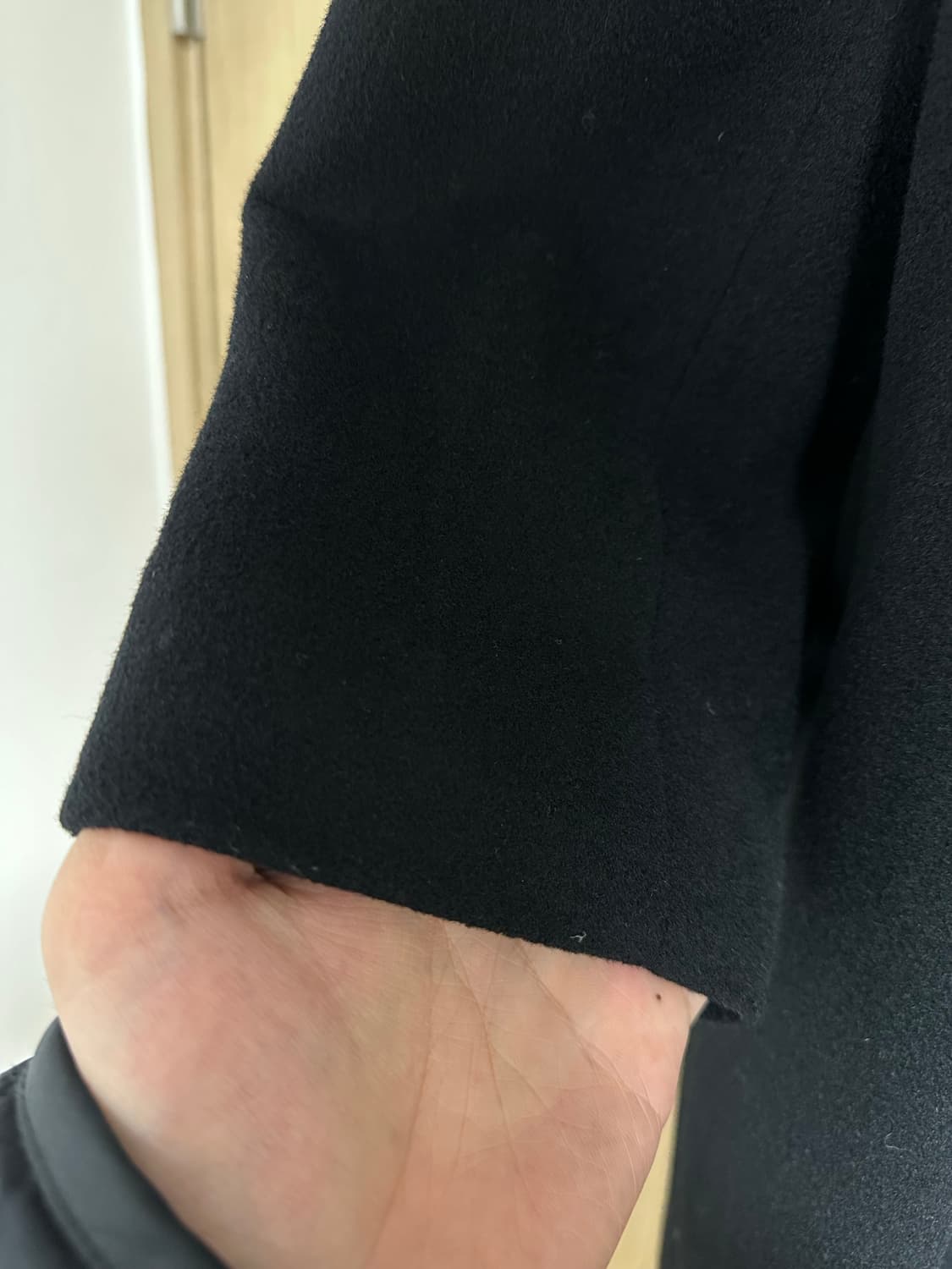 밈 더워드로브 히든 싱글코트 블랙 (100) 상품이미지5