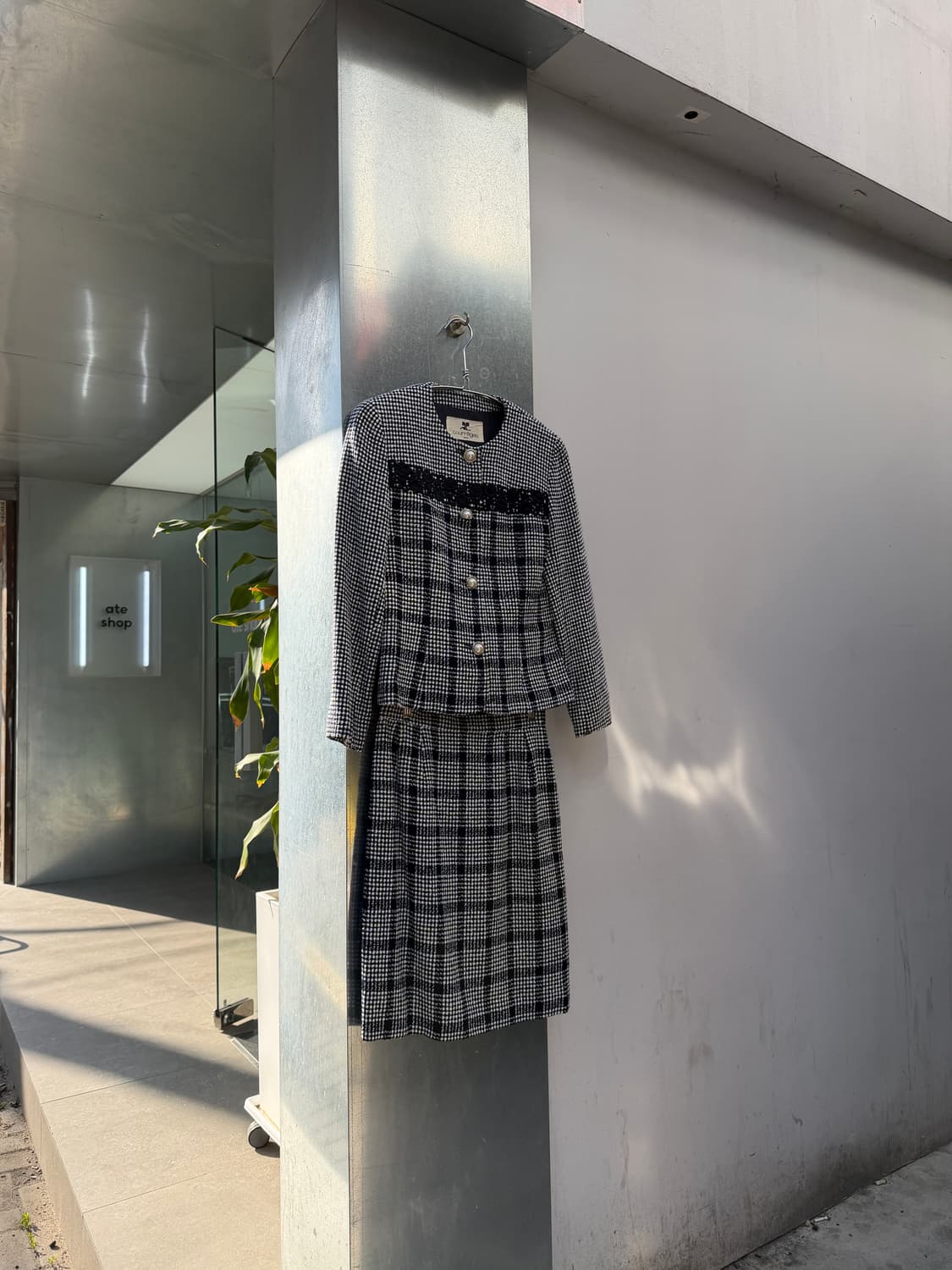 courreges 트위드 셋업 상품이미지1