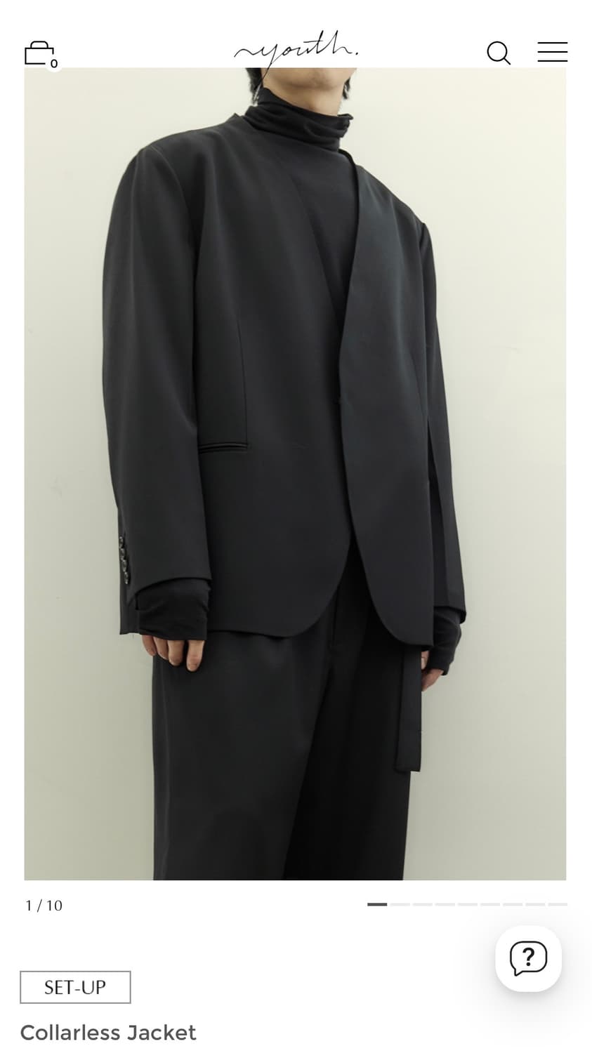 유스 카라리스 자켓 M 새상품 상품이미지2