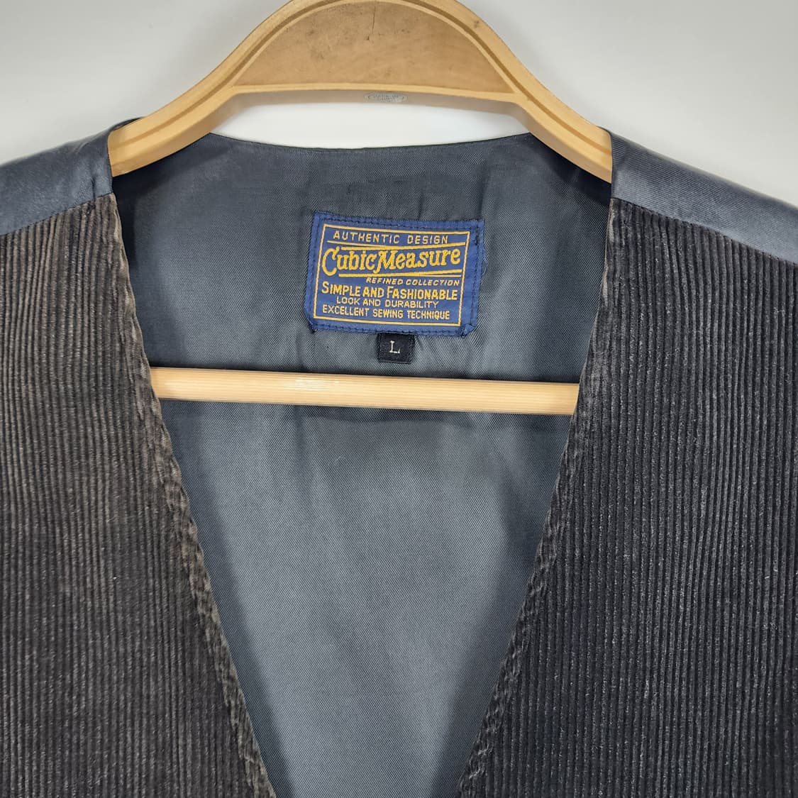 나바호 패턴 코듀로이 웨스턴 베스트 상품이미지5