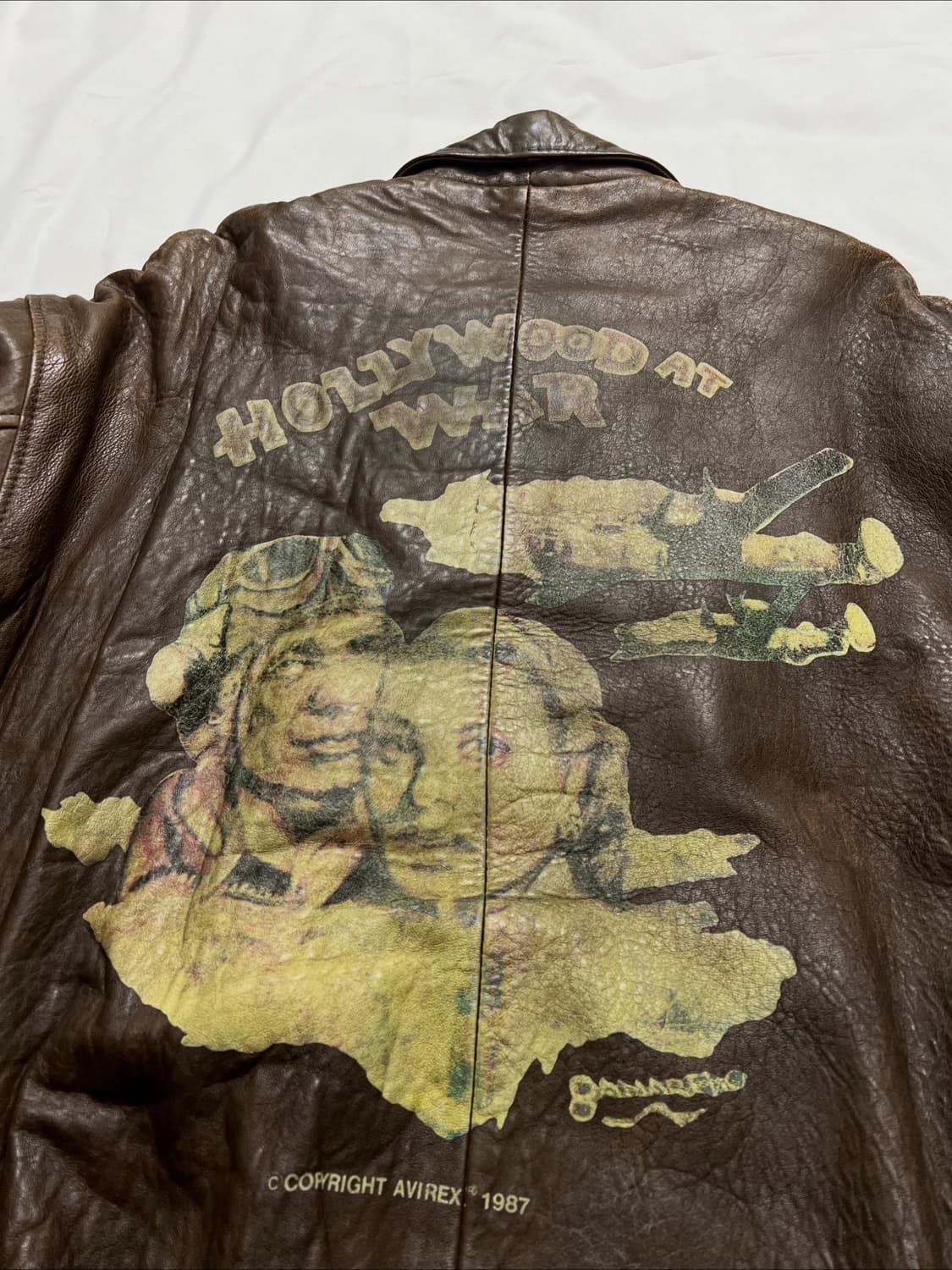 아비렉스 A-2 가죽자켓 상품이미지8