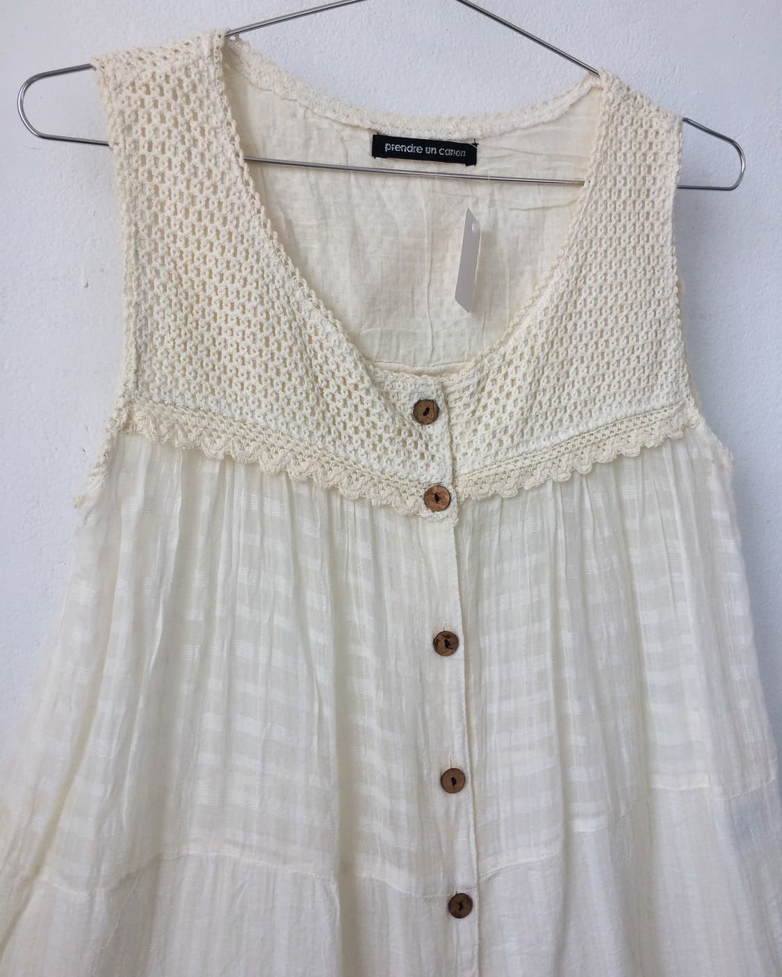 Crochet layered sleeveless onepiece 상품이미지6