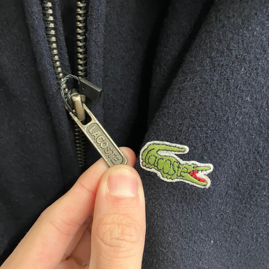 N121 라코스테 블루종 봄버 자켓 상품이미지7