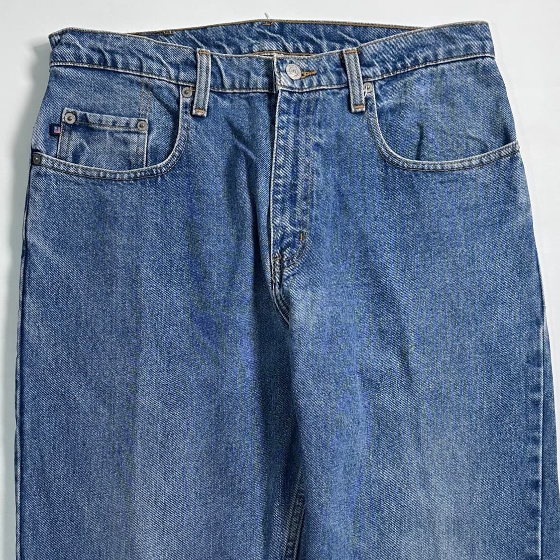 00s 폴로 진스 자수 데님 팬츠 상품이미지2