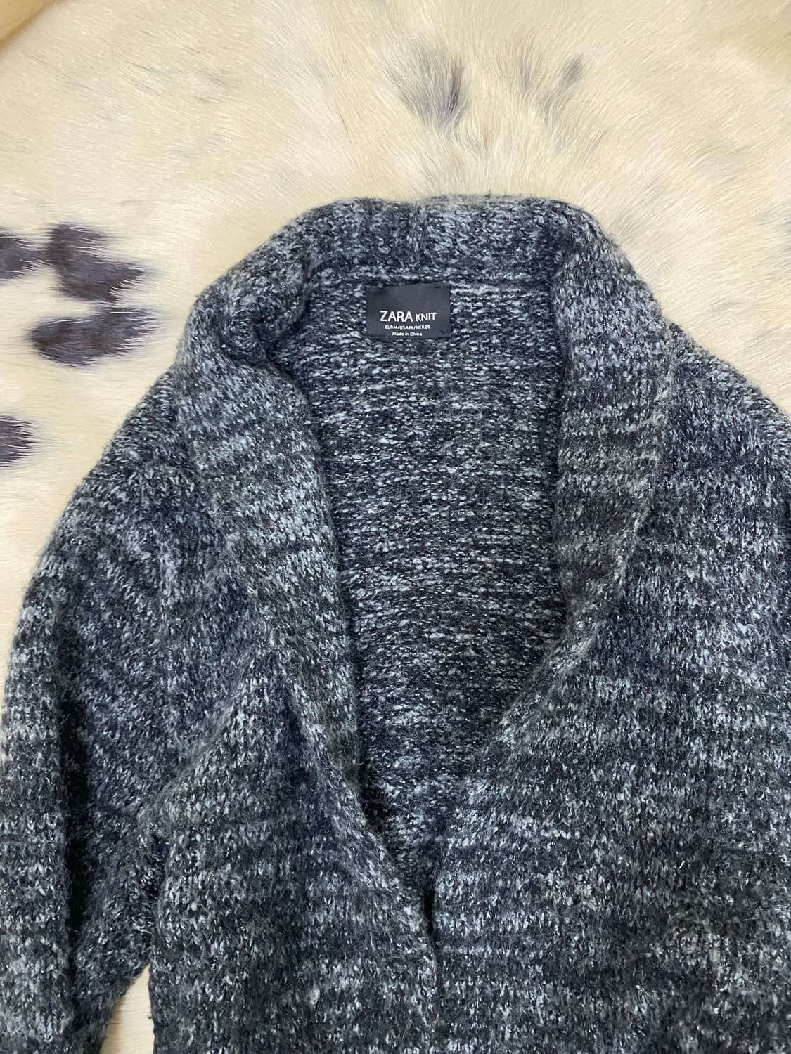 Cardigan : Zara Grey Long Cardigan  상품이미지2