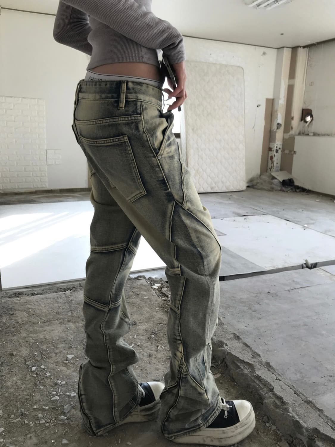 Kyoiii GRIND ZIP CARGO PT(BLUE) 상품이미지2